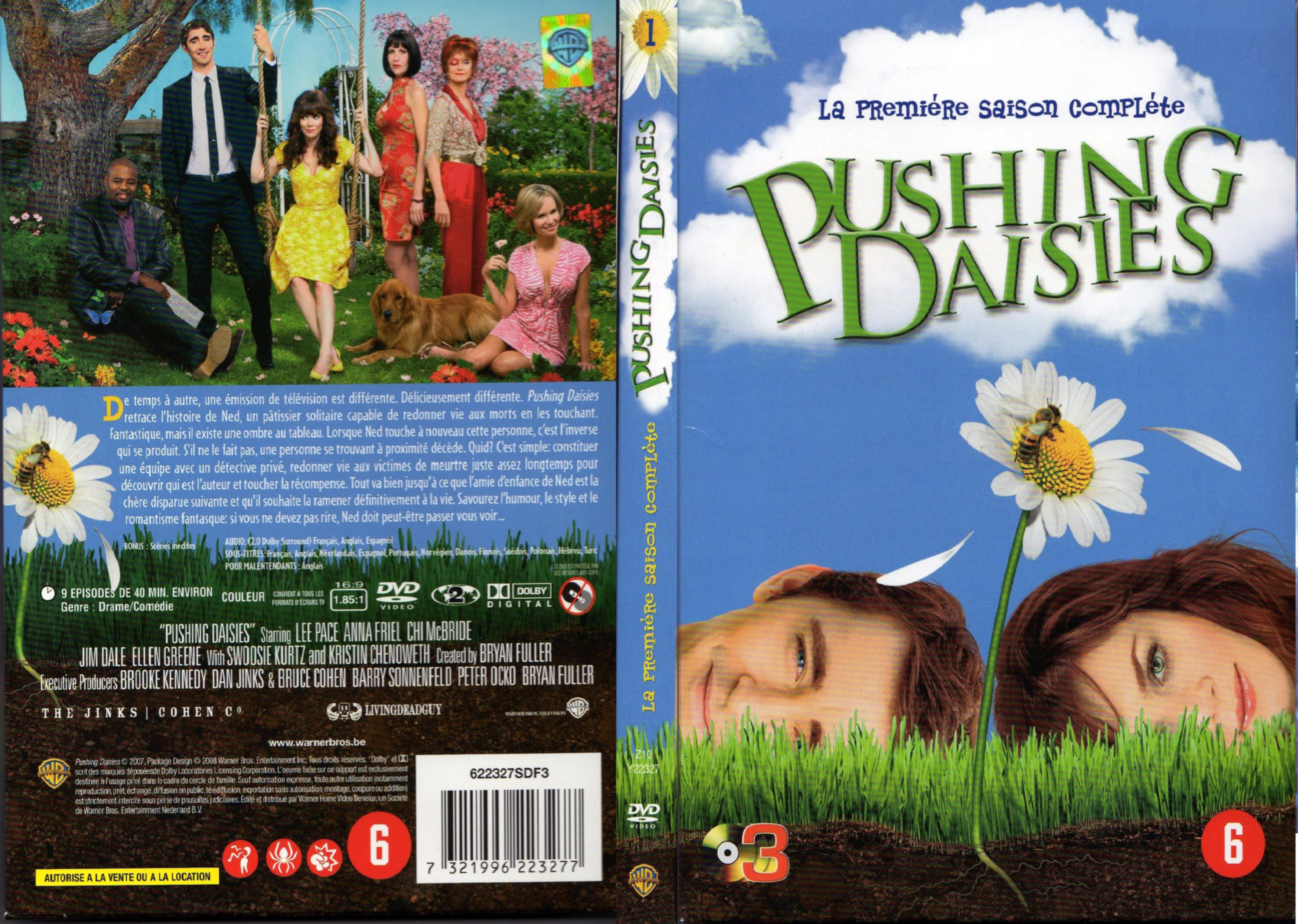 Jaquette DVD Pushing Daisies Saison 1