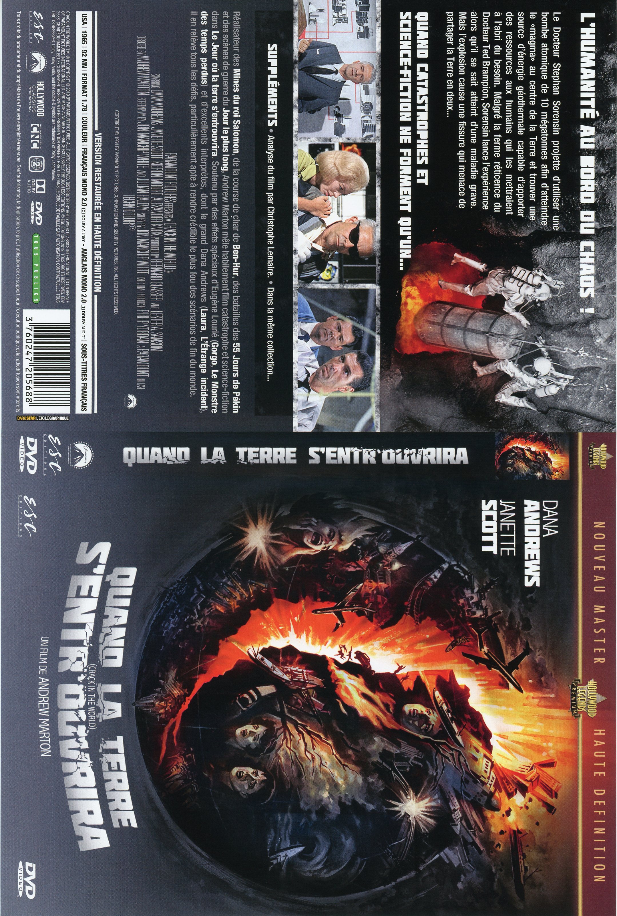 Jaquette DVD Quand la terre s