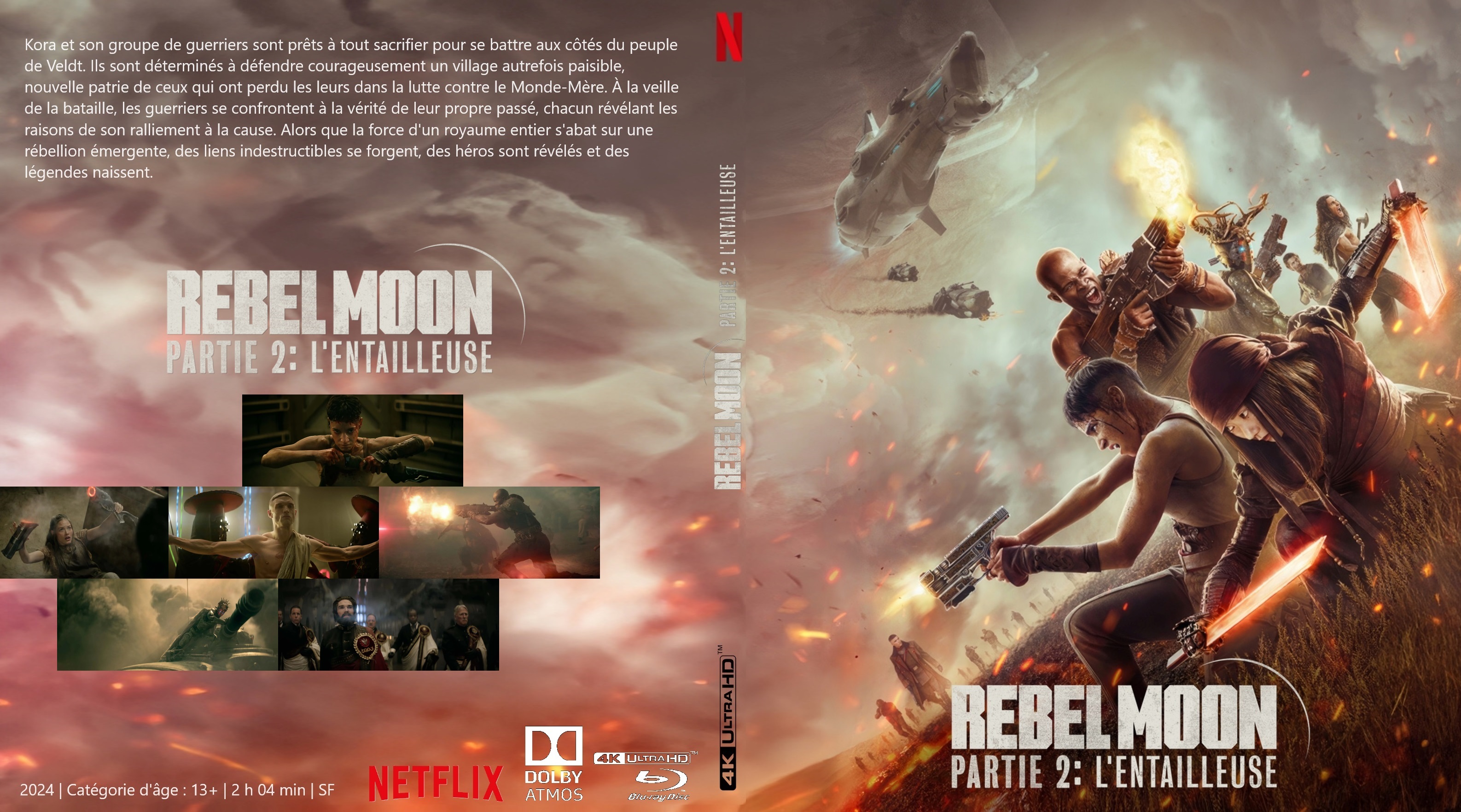 Jaquette DVD Rebel Moon partie 2 L