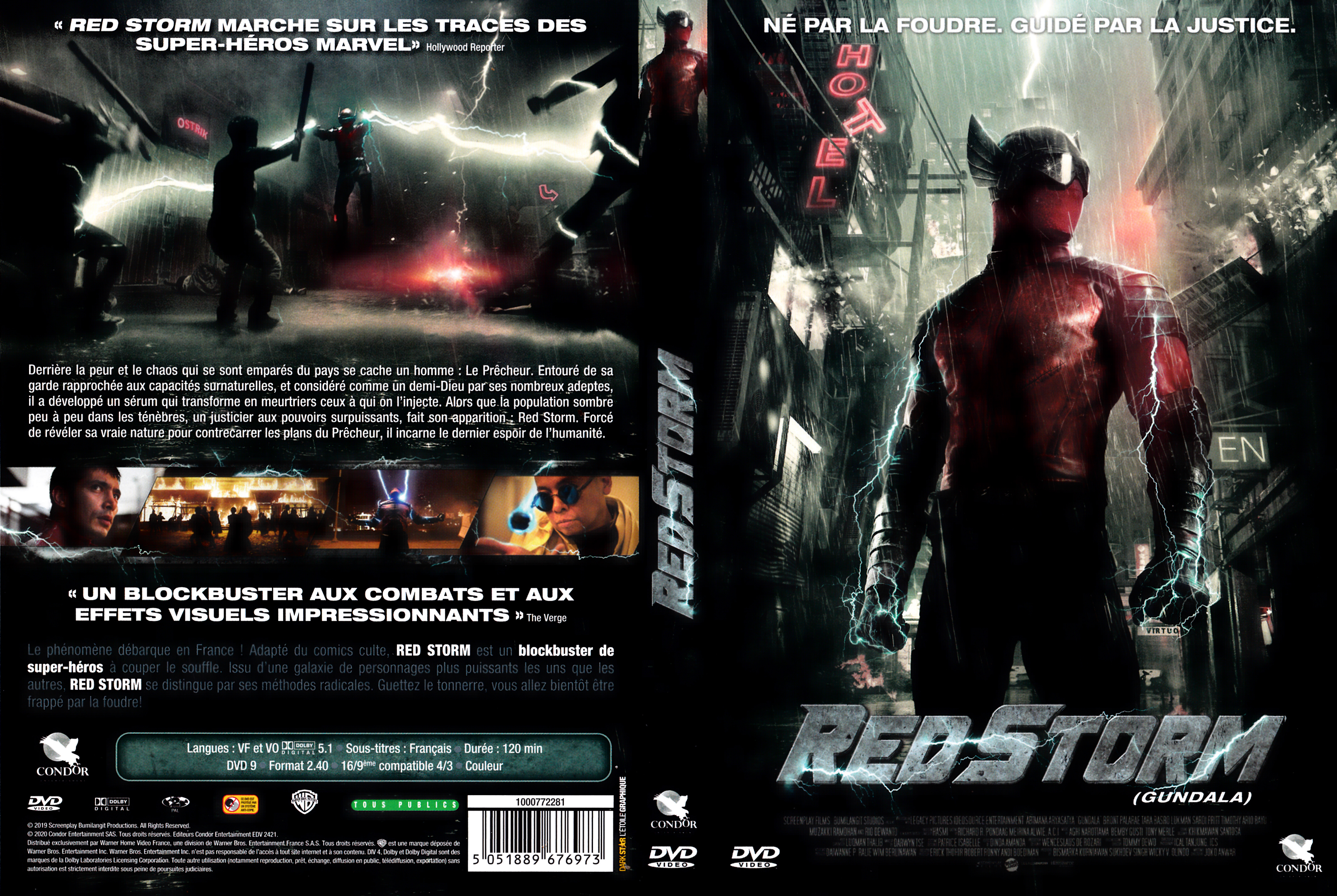 Jaquette DVD Red storm