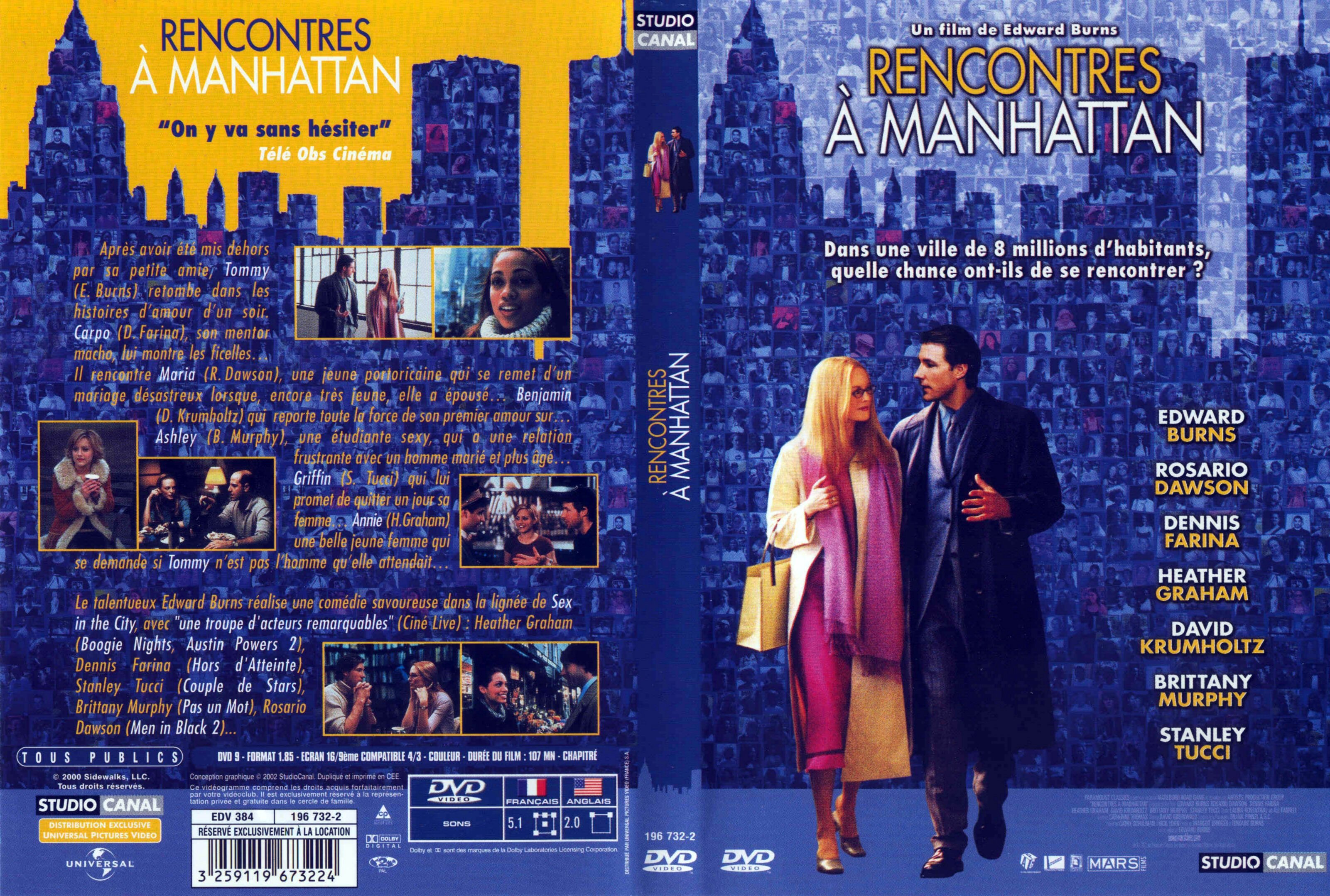 Jaquette DVD Rencontres  Manhattan