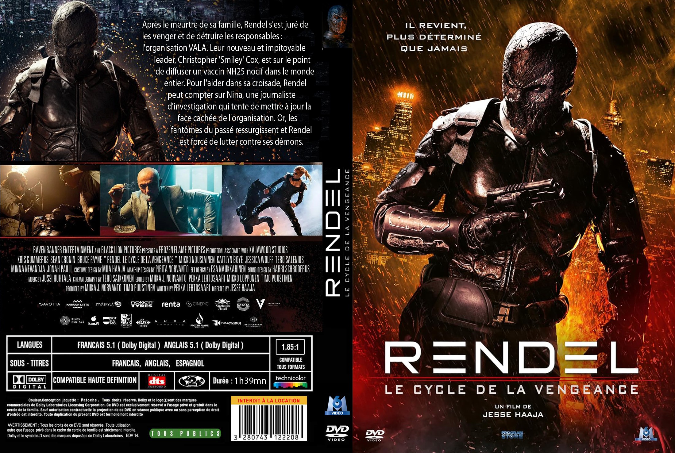 Jaquette DVD Rendel 2 custom