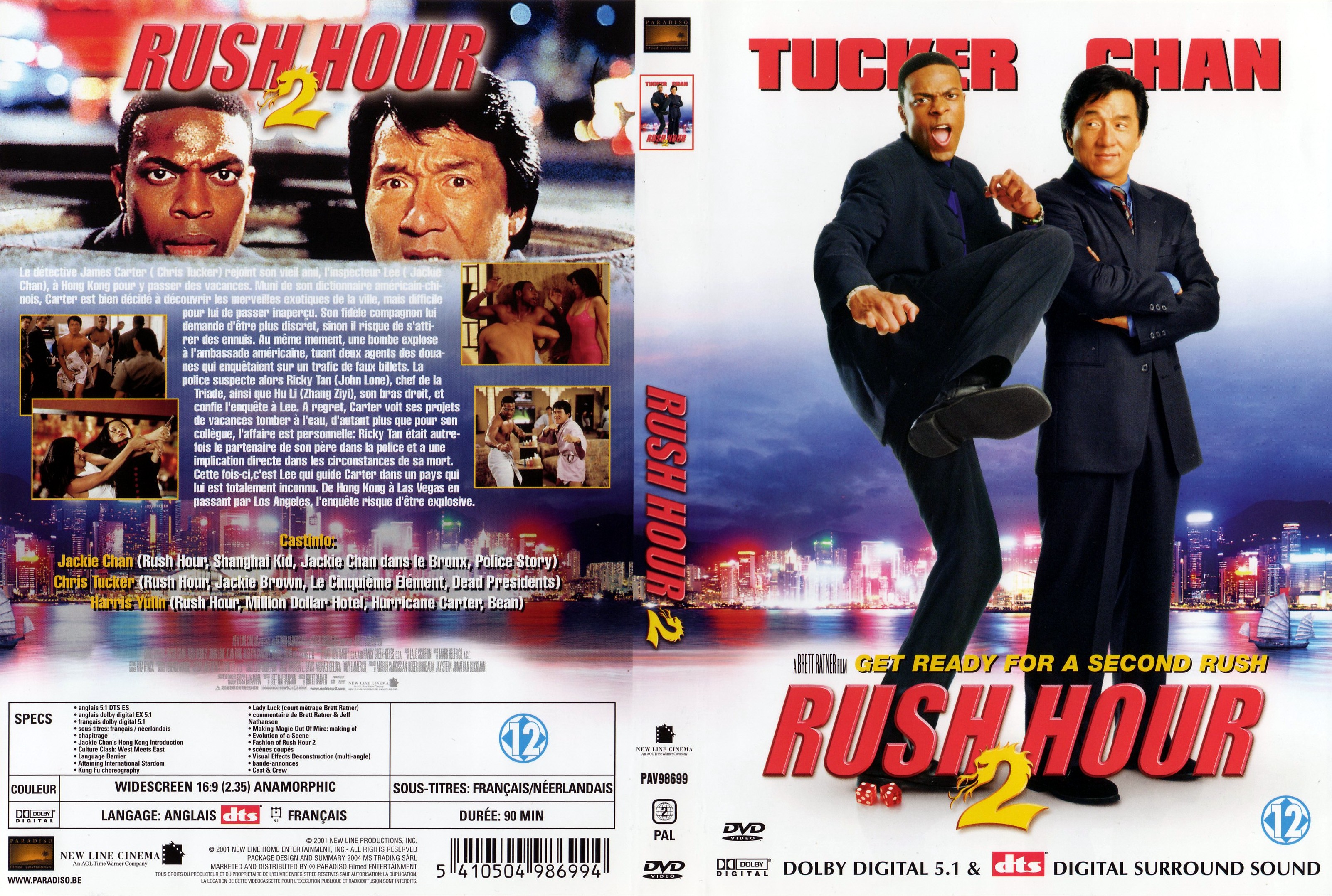 Jaquette DVD Rush hour 2 v2