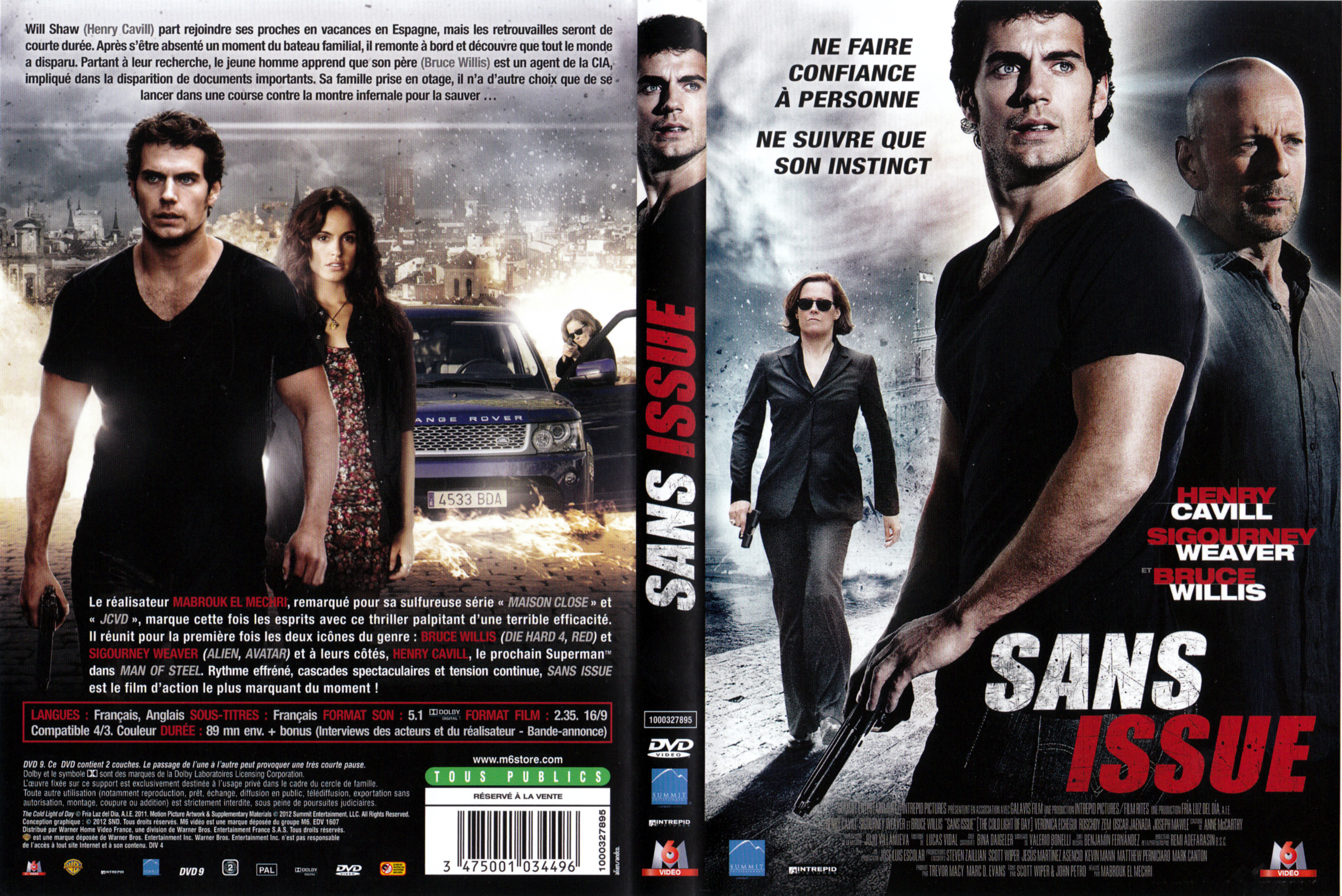 Jaquette Dvd De Sans Issue 2012 Cinéma Passion