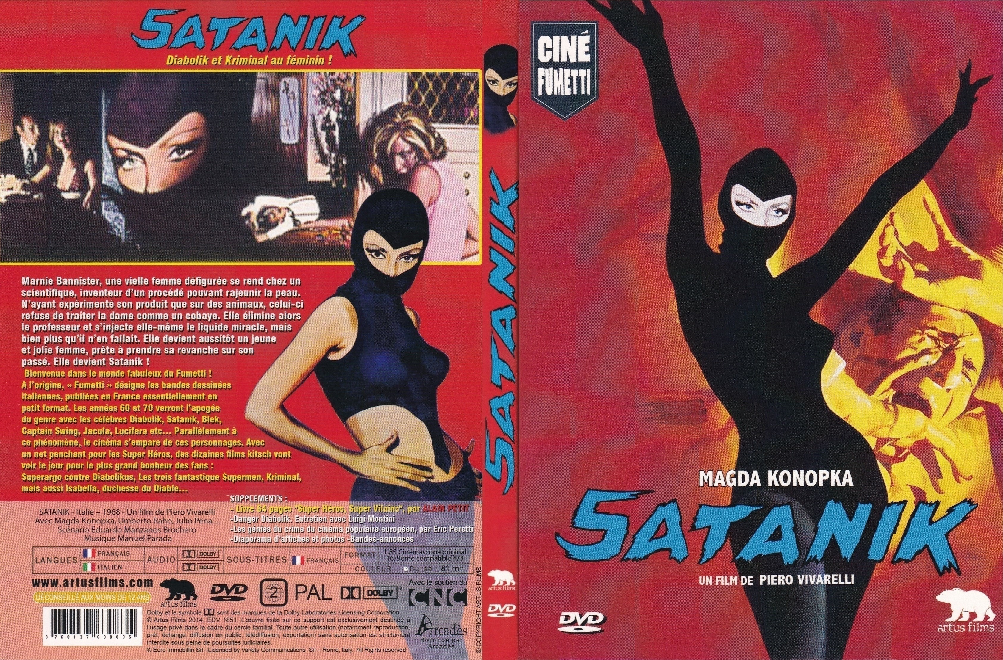 Jaquette DVD Satanik