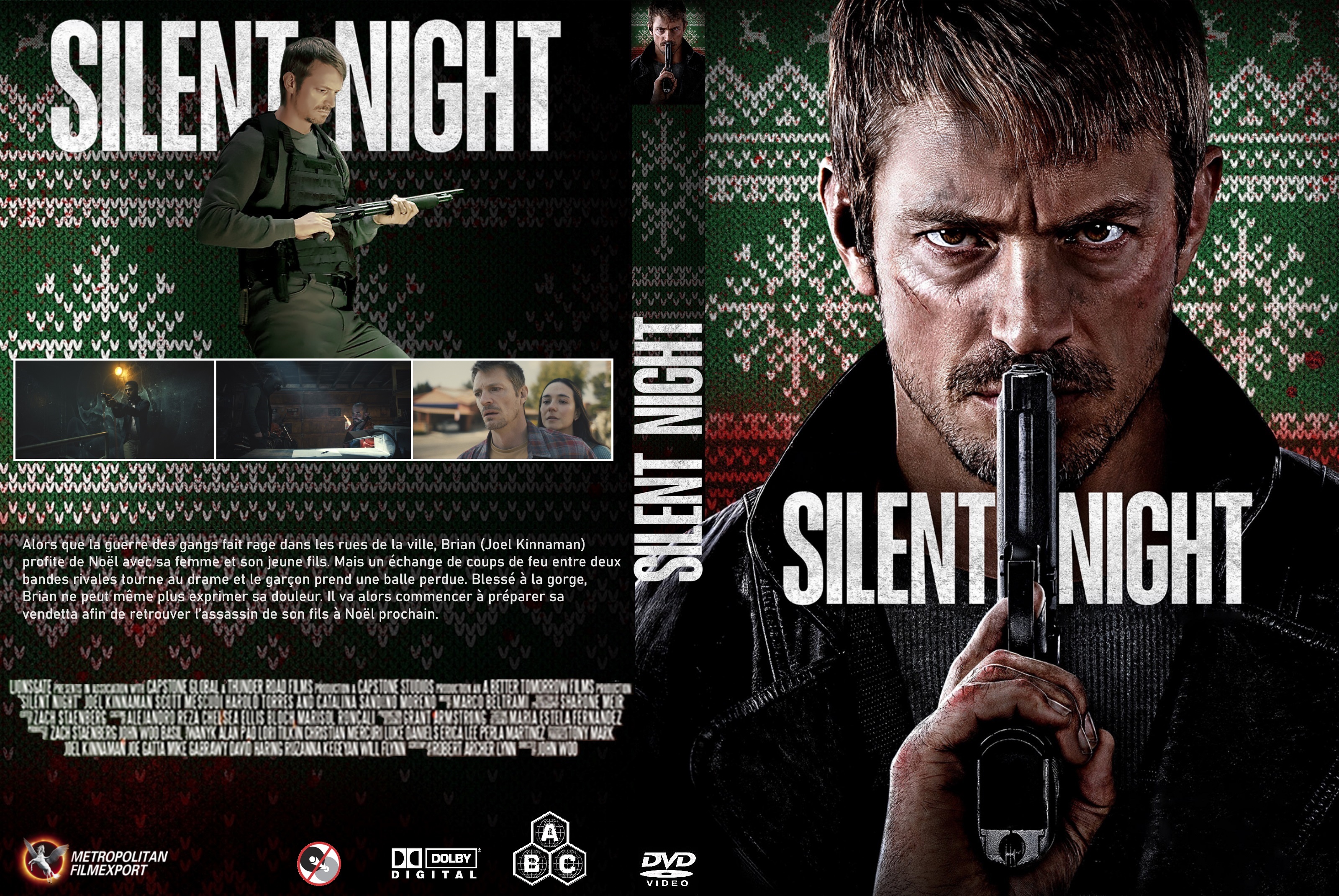 Jaquette DVD Silent Night 2023 custom