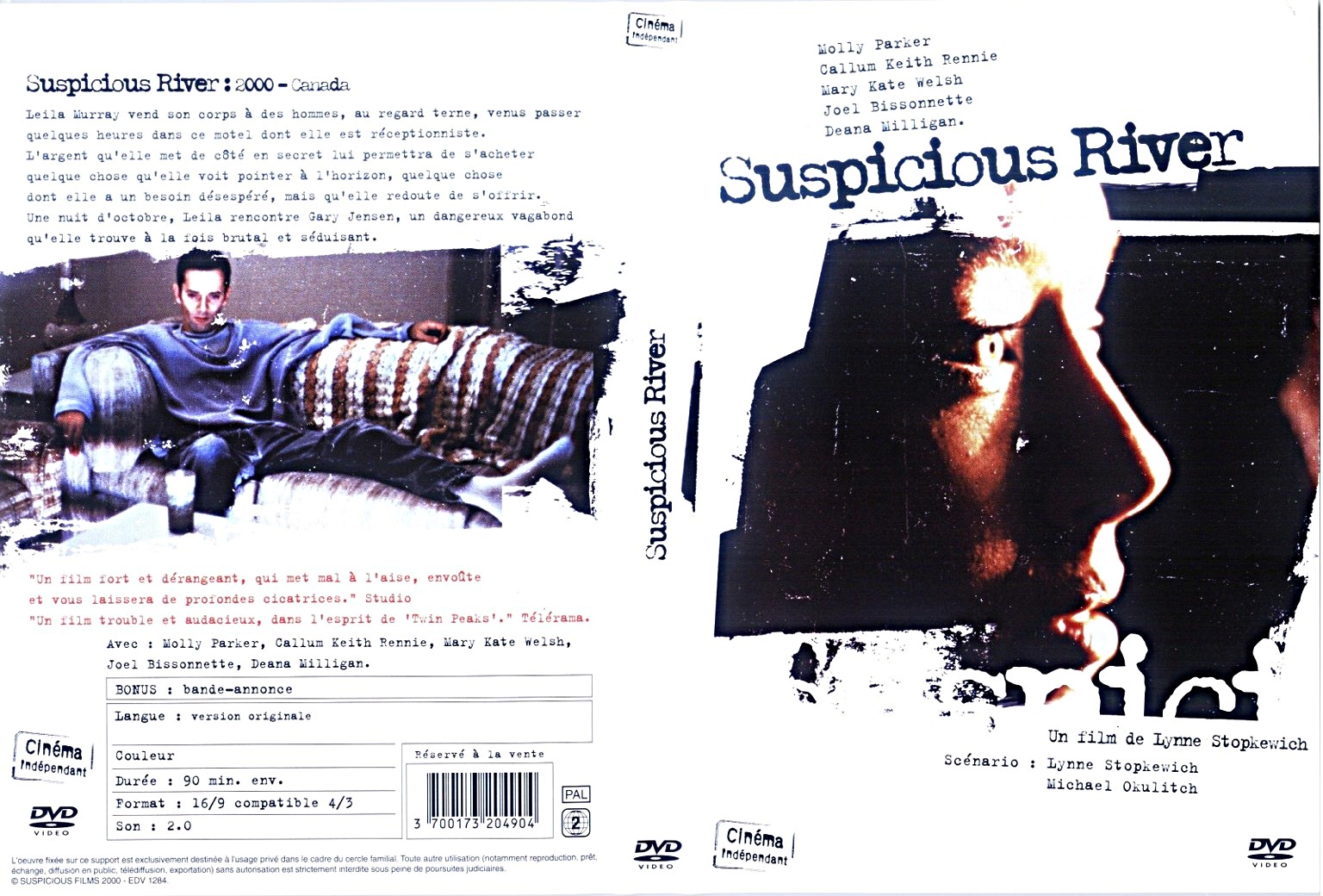 Jaquette DVD Suspicious river