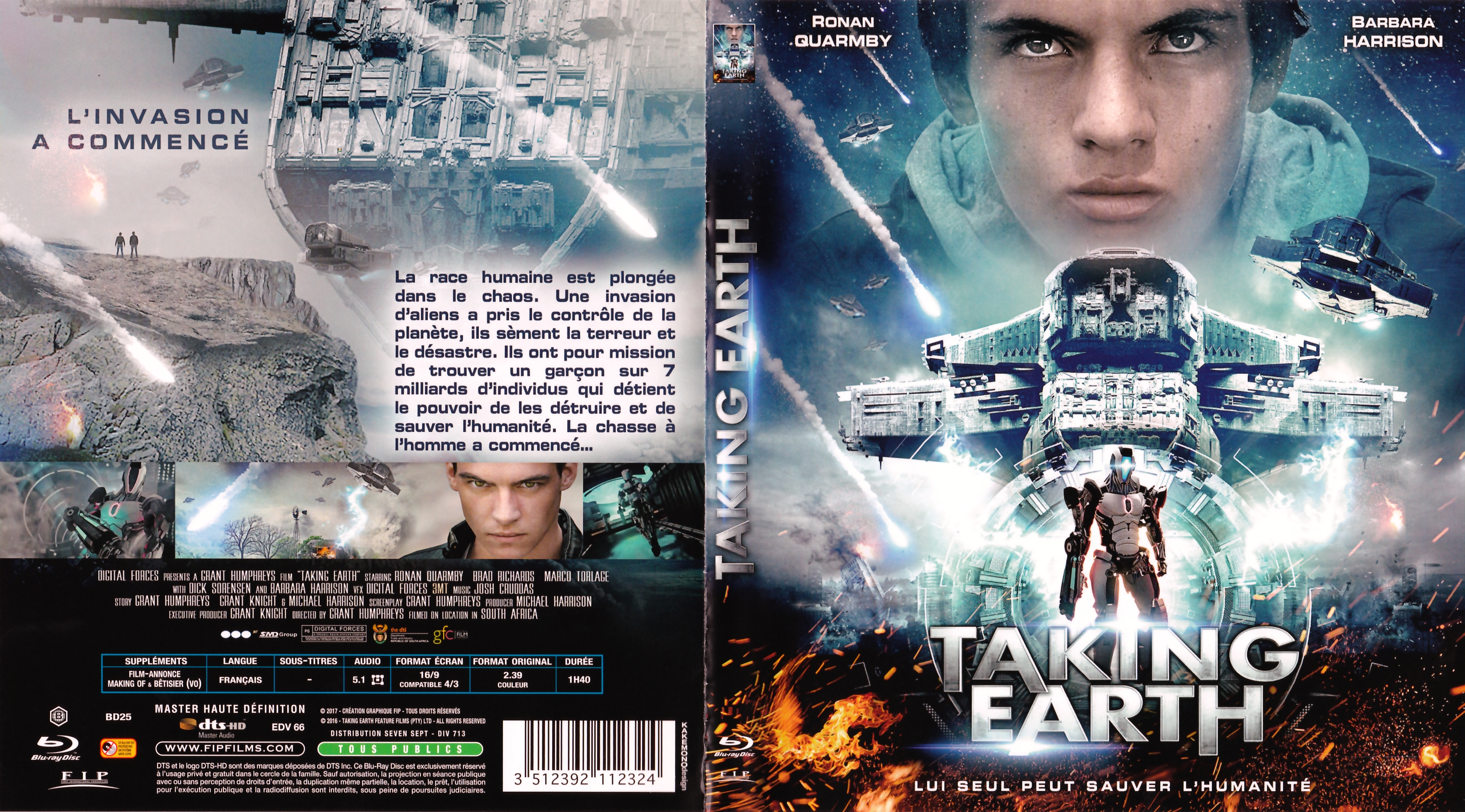 Jaquette DVD Taking earth (BLU-RAY)