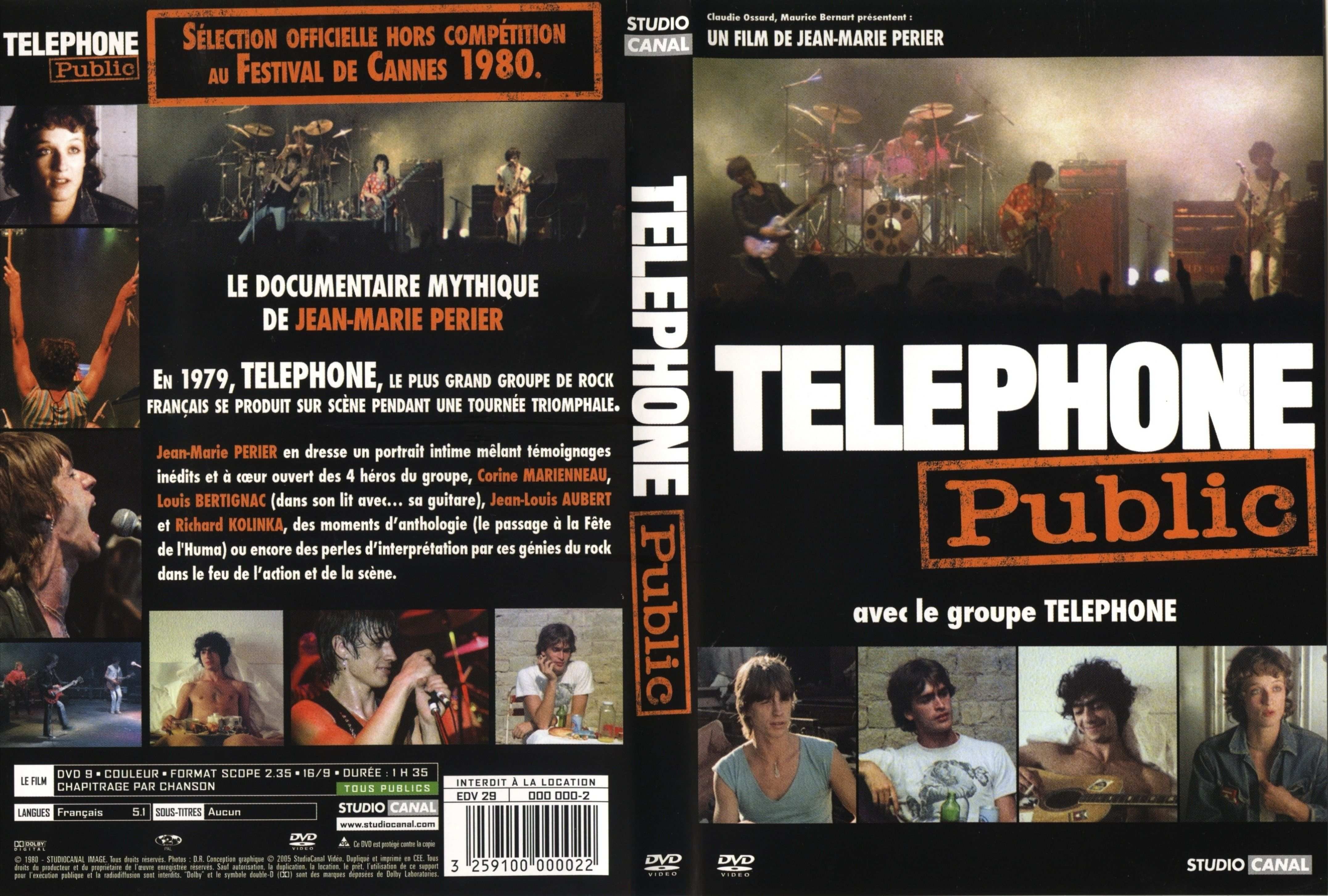 Jaquette DVD Telephone public