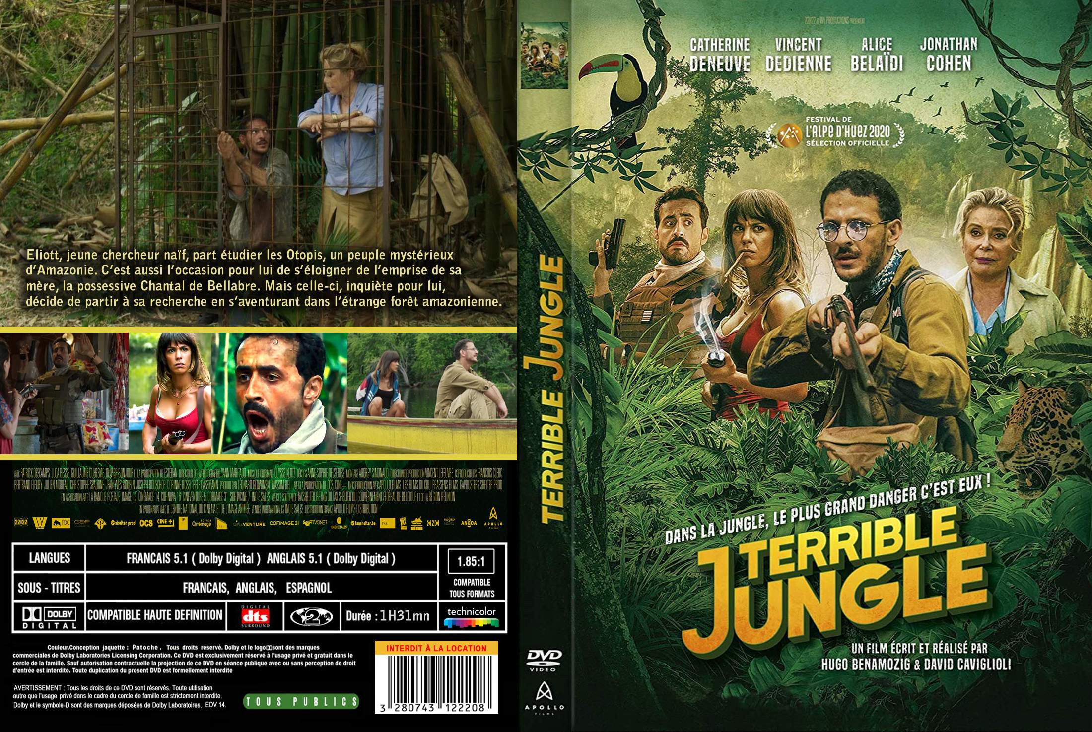 Concours : Gagnez un exemplaire du film Terrible Jungle en DVD - Daily  Movies
