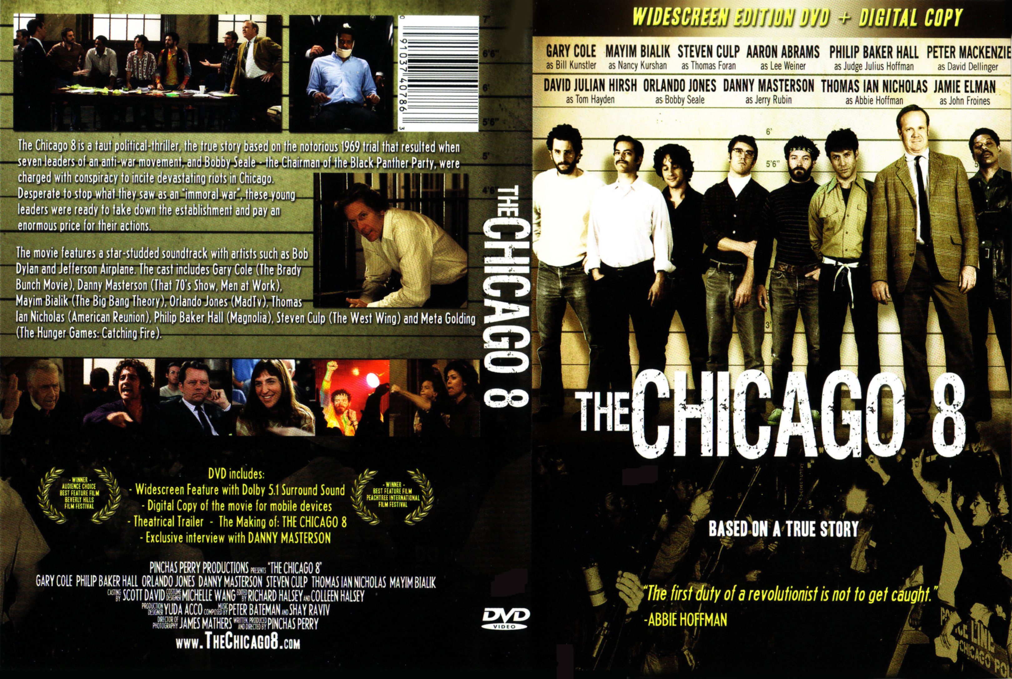 Jaquette DVD The Chicago 8 Zone 1