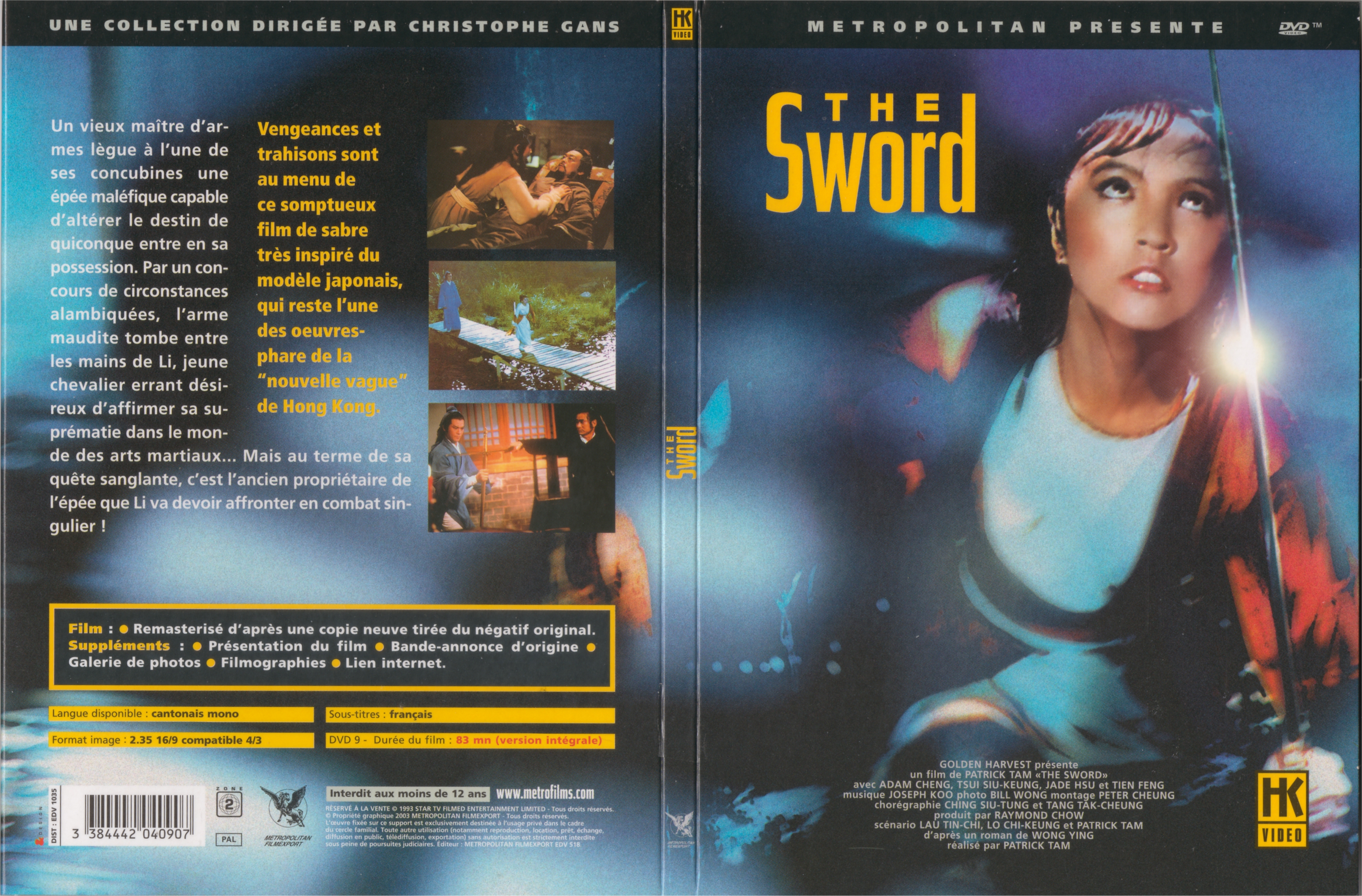 Jaquette DVD The Sword