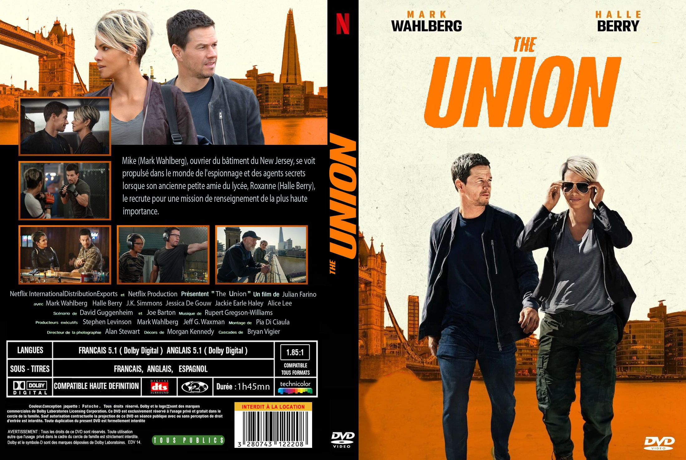 Jaquette DVD The Union custom