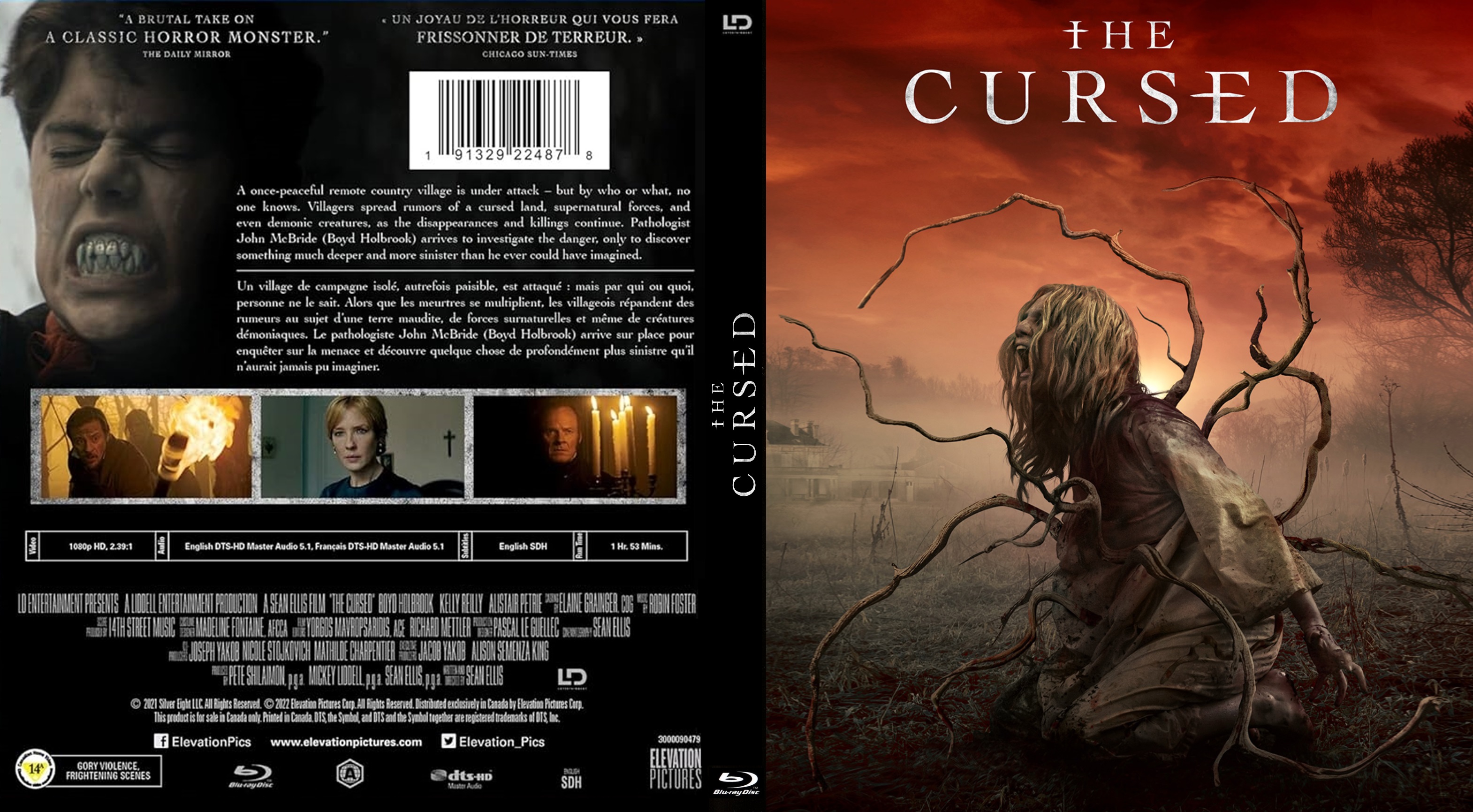 Jaquette DVD The cursed custom (BLU-RAY)
