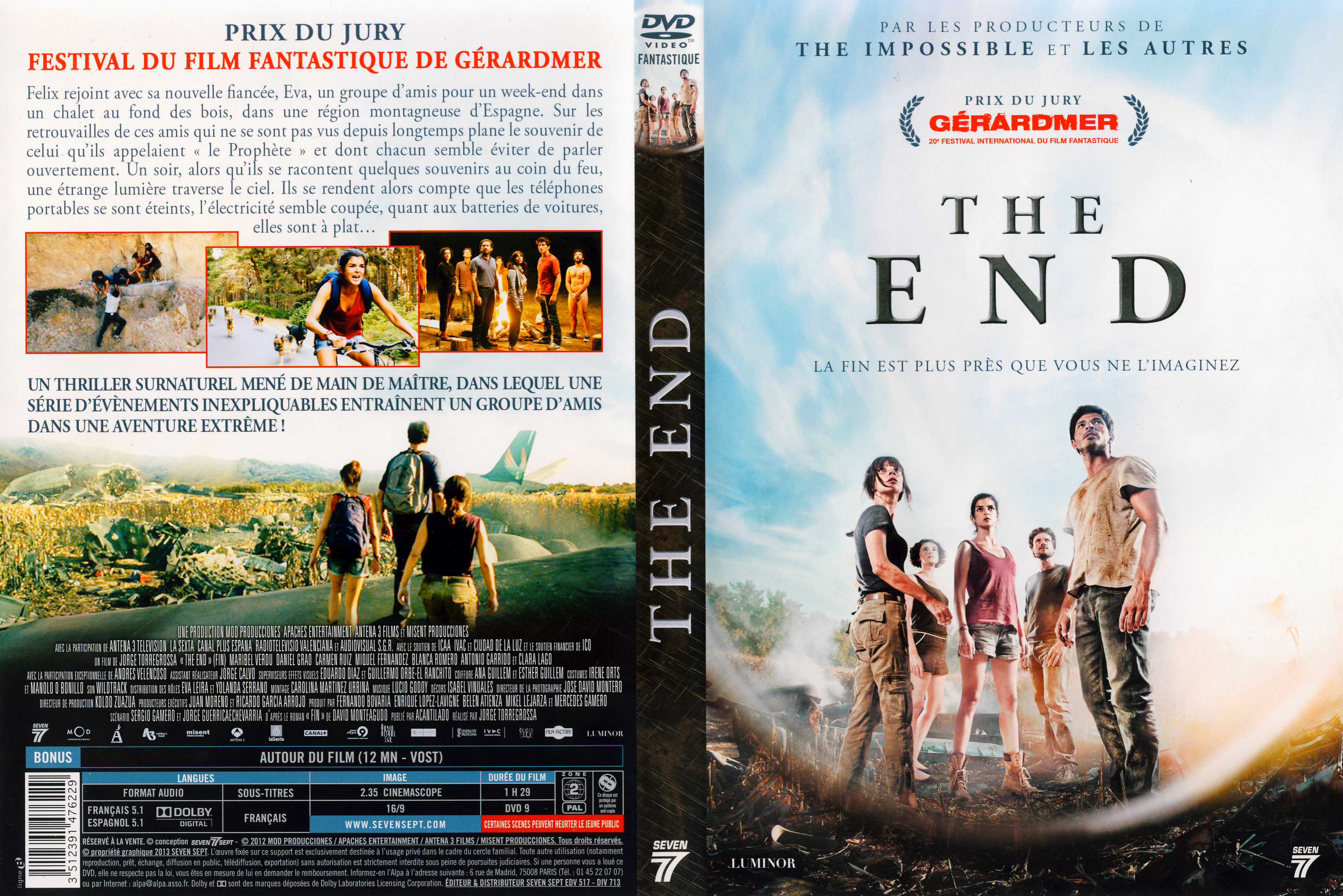 Jaquette DVD The end