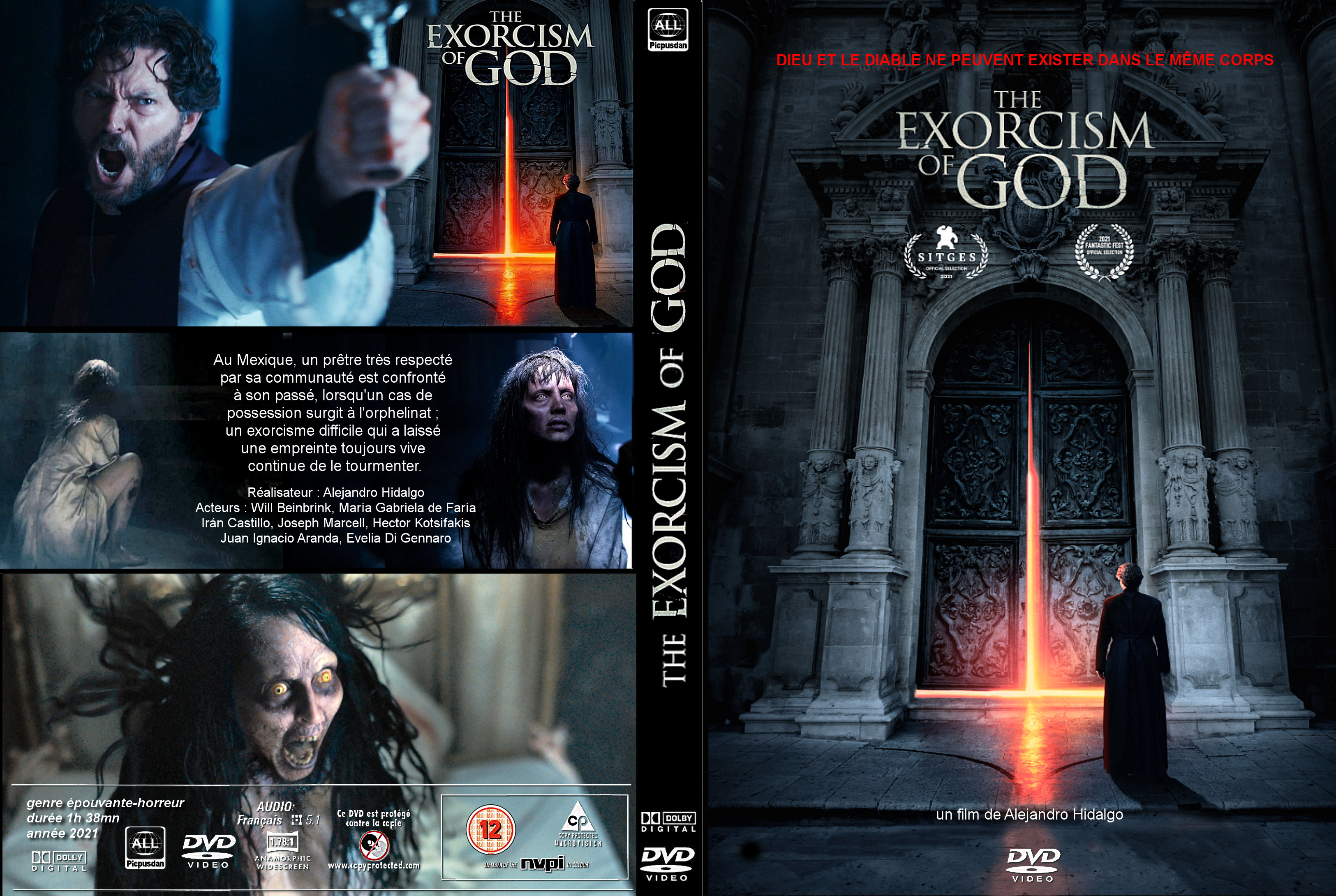 Jaquette Dvd De The Exorcism Of God Custom Cin Ma Passion