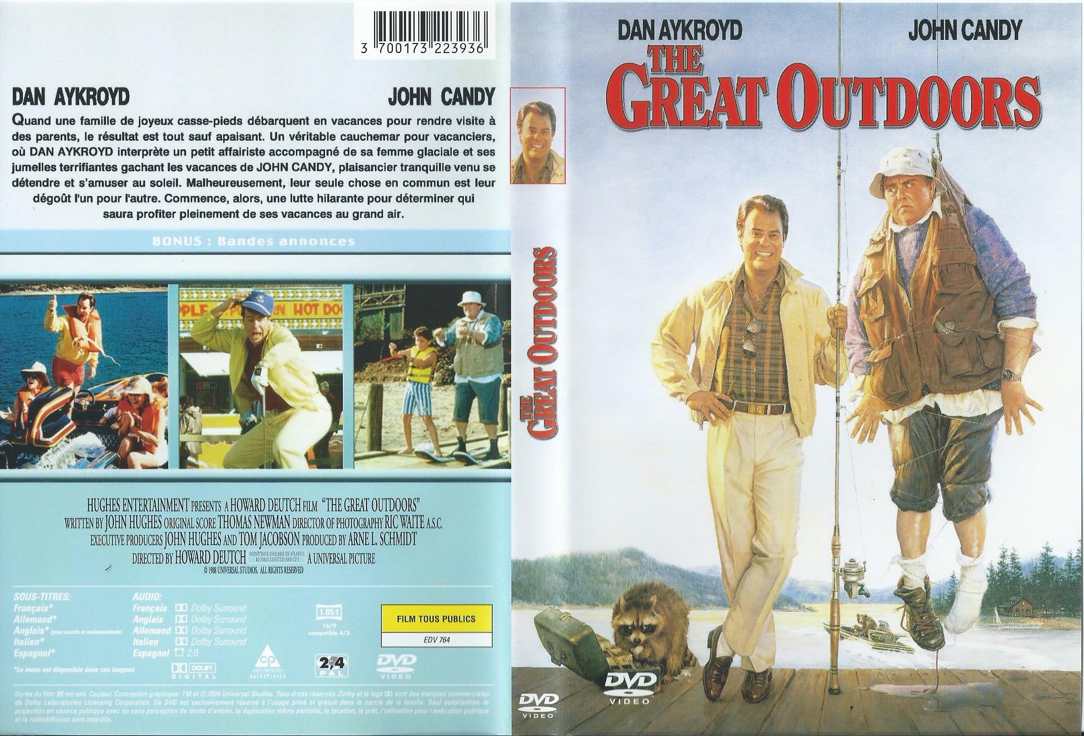 Jaquette DVD The great outdoors v2