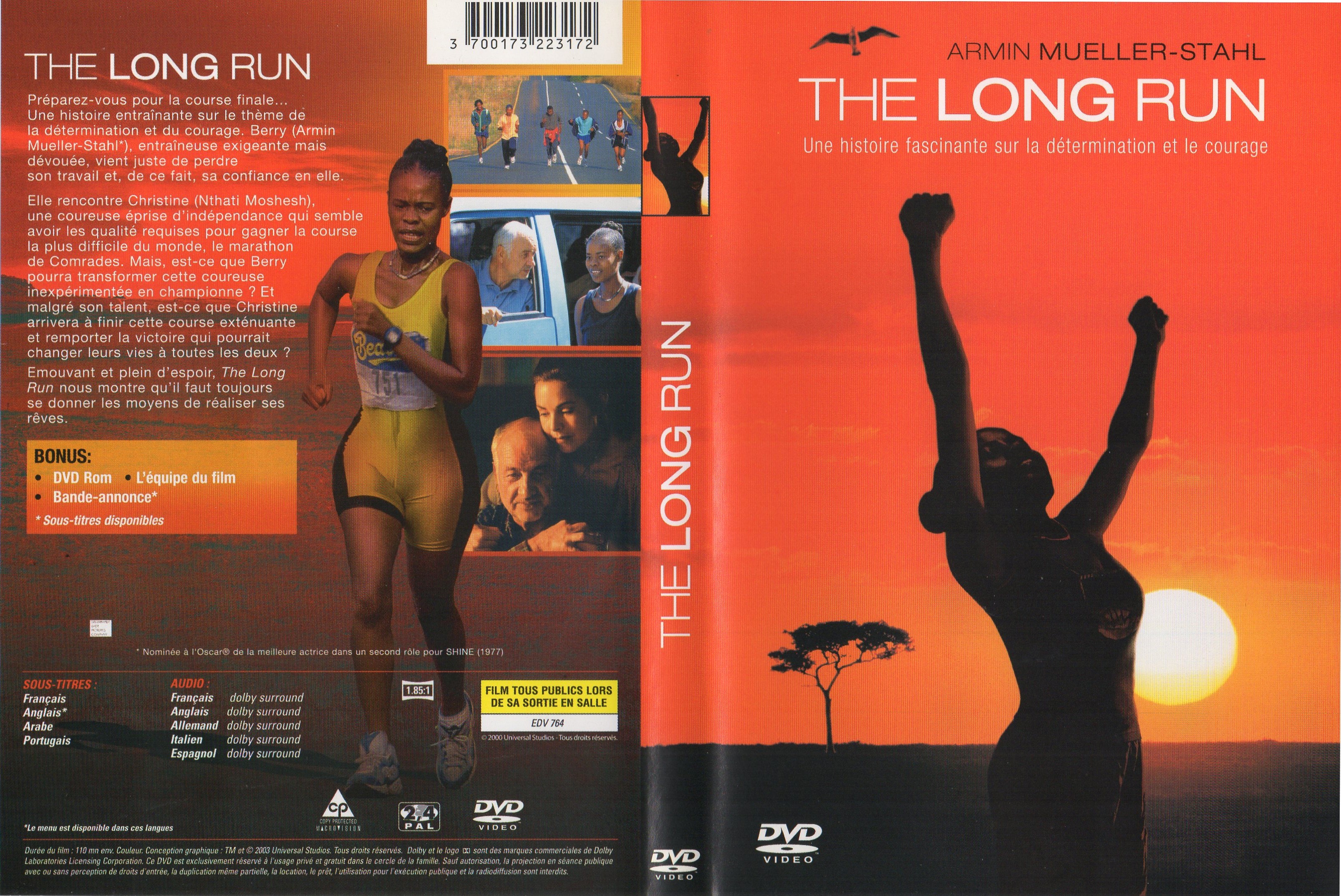 Jaquette DVD The long run