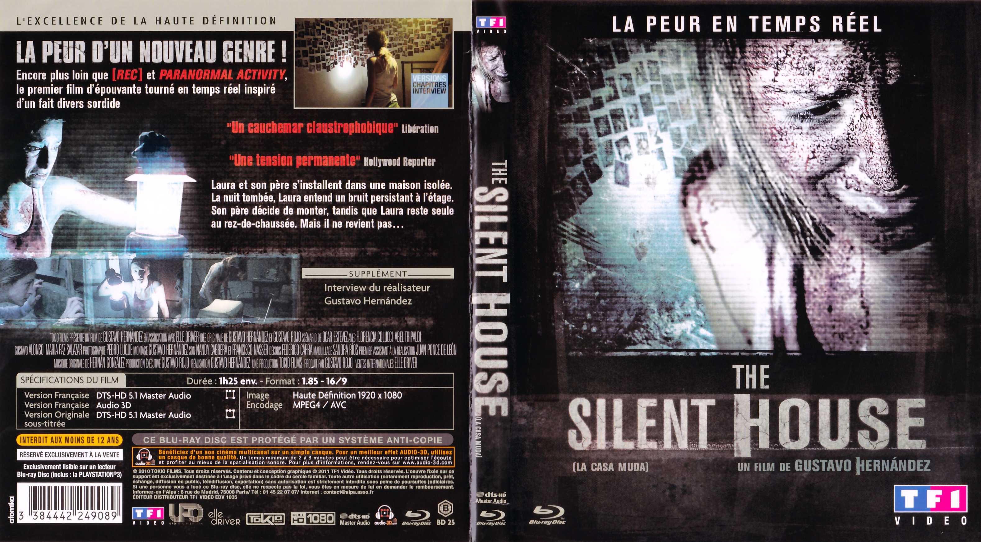 Jaquette DVD The silent house (BLU-RAY)