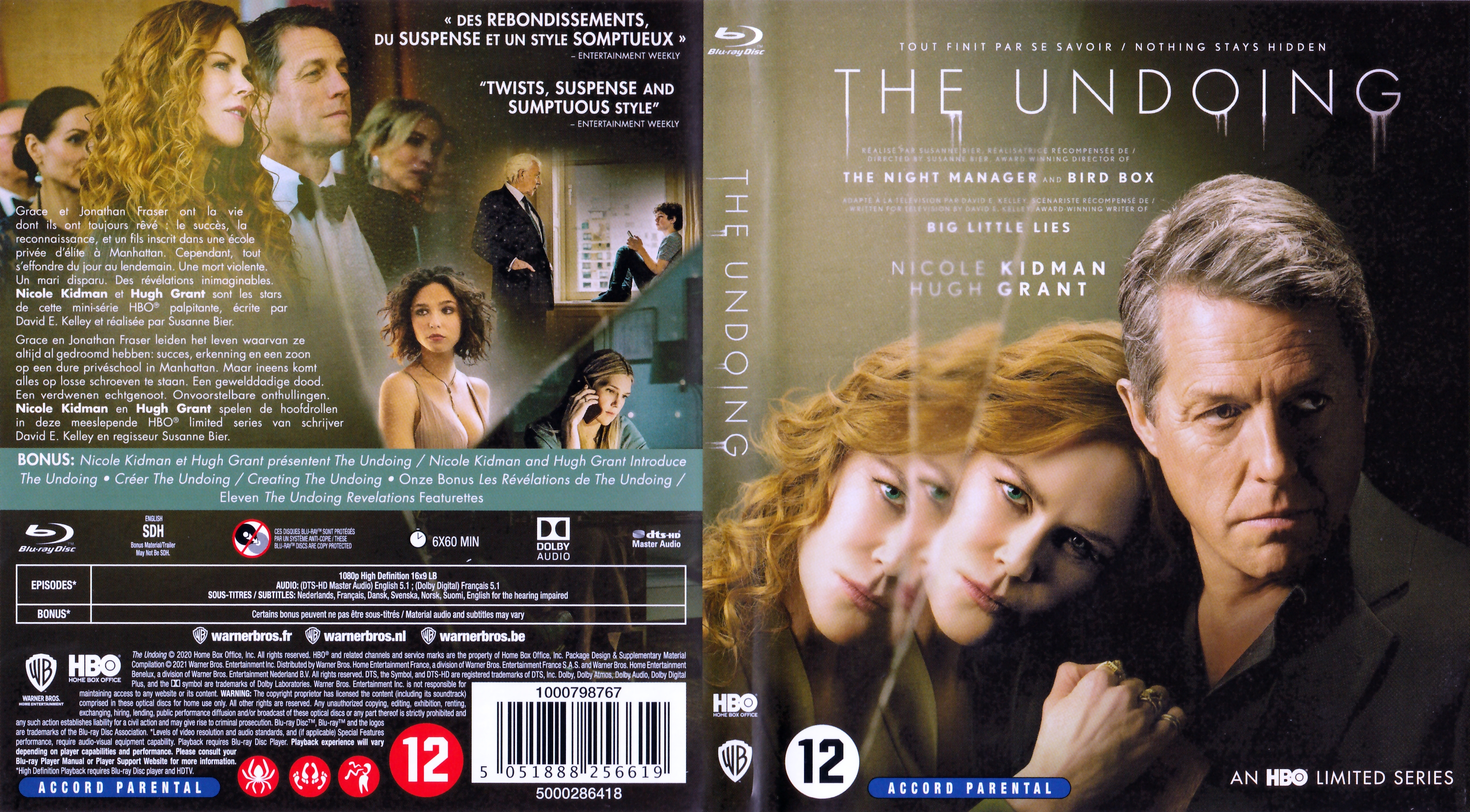 Jaquette DVD The undoing (BLU-RAY)