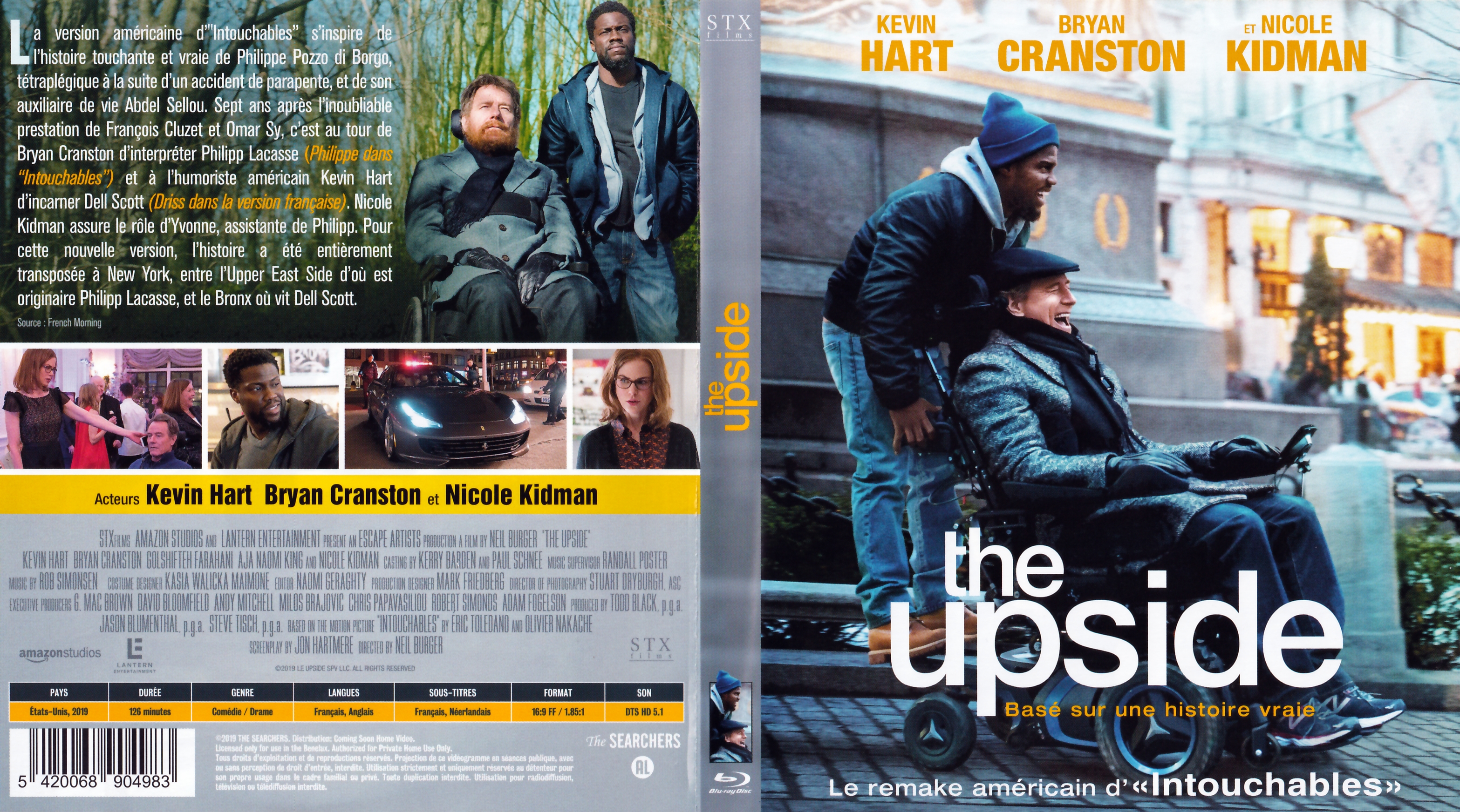 Jaquette DVD The upside (BLU-RAY)