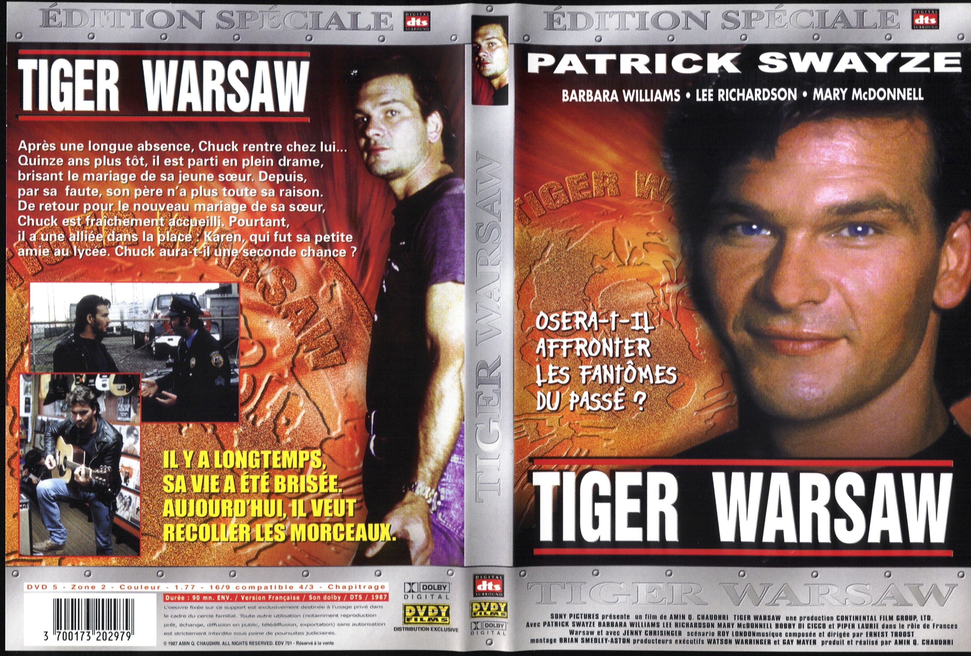 Jaquette DVD Tiger Warsaw
