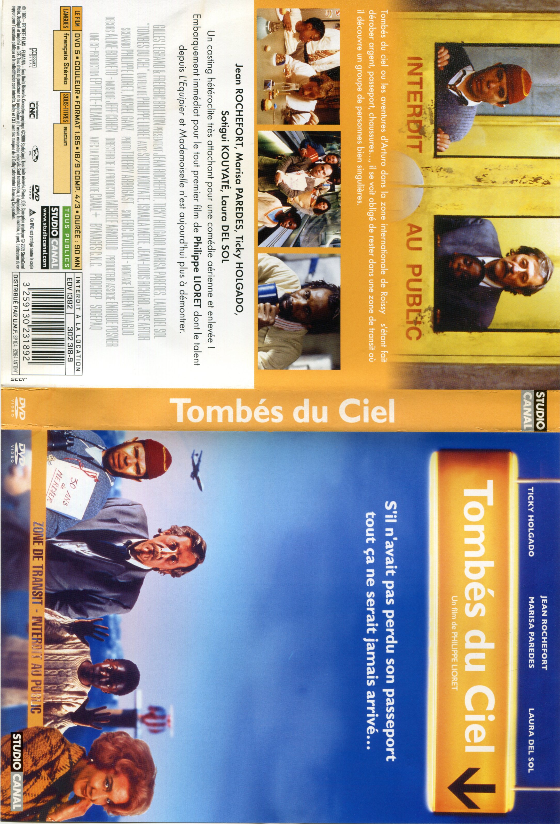 Jaquette DVD Tombs du ciel