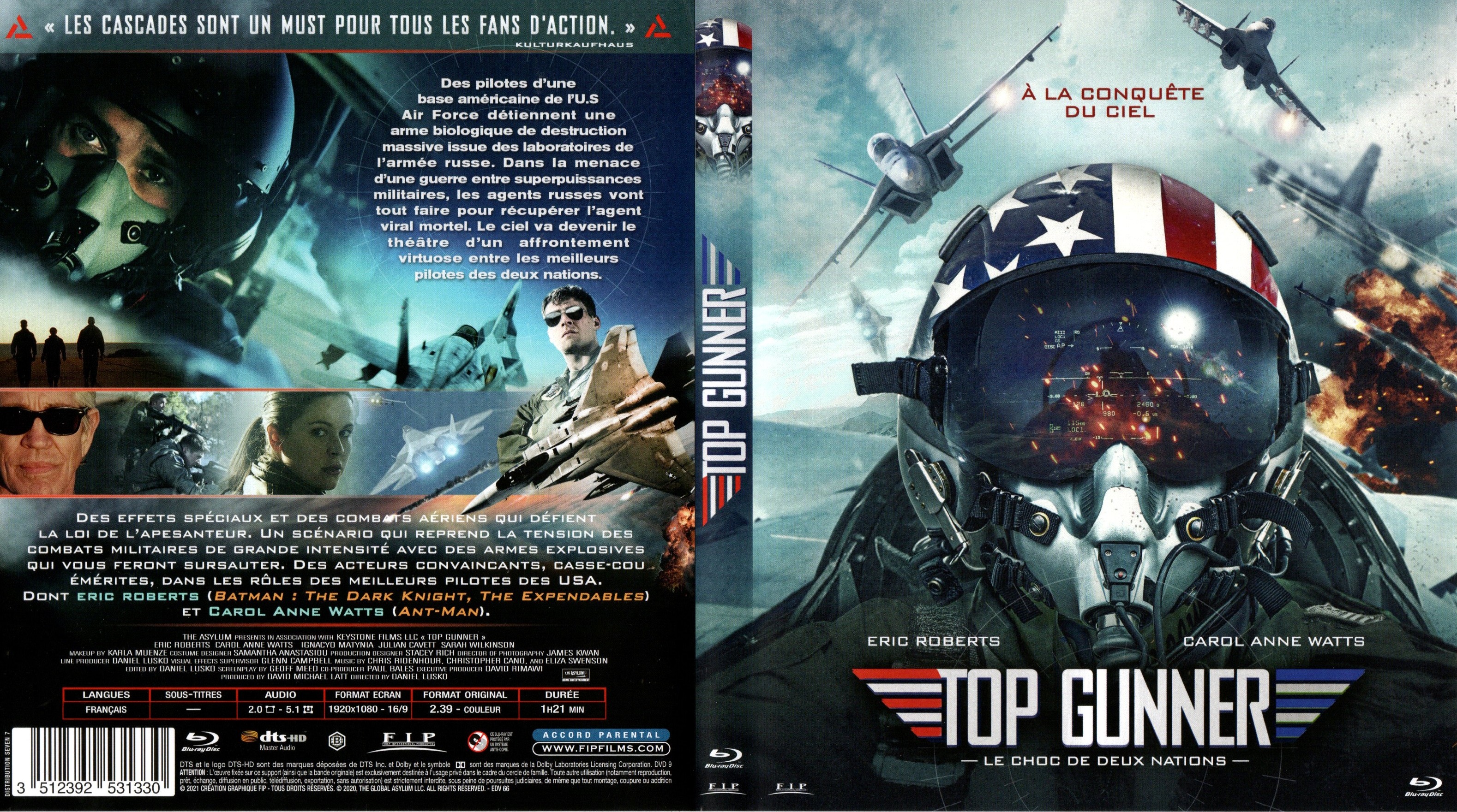 Jaquette DVD Top gunner (BLU-RAY)