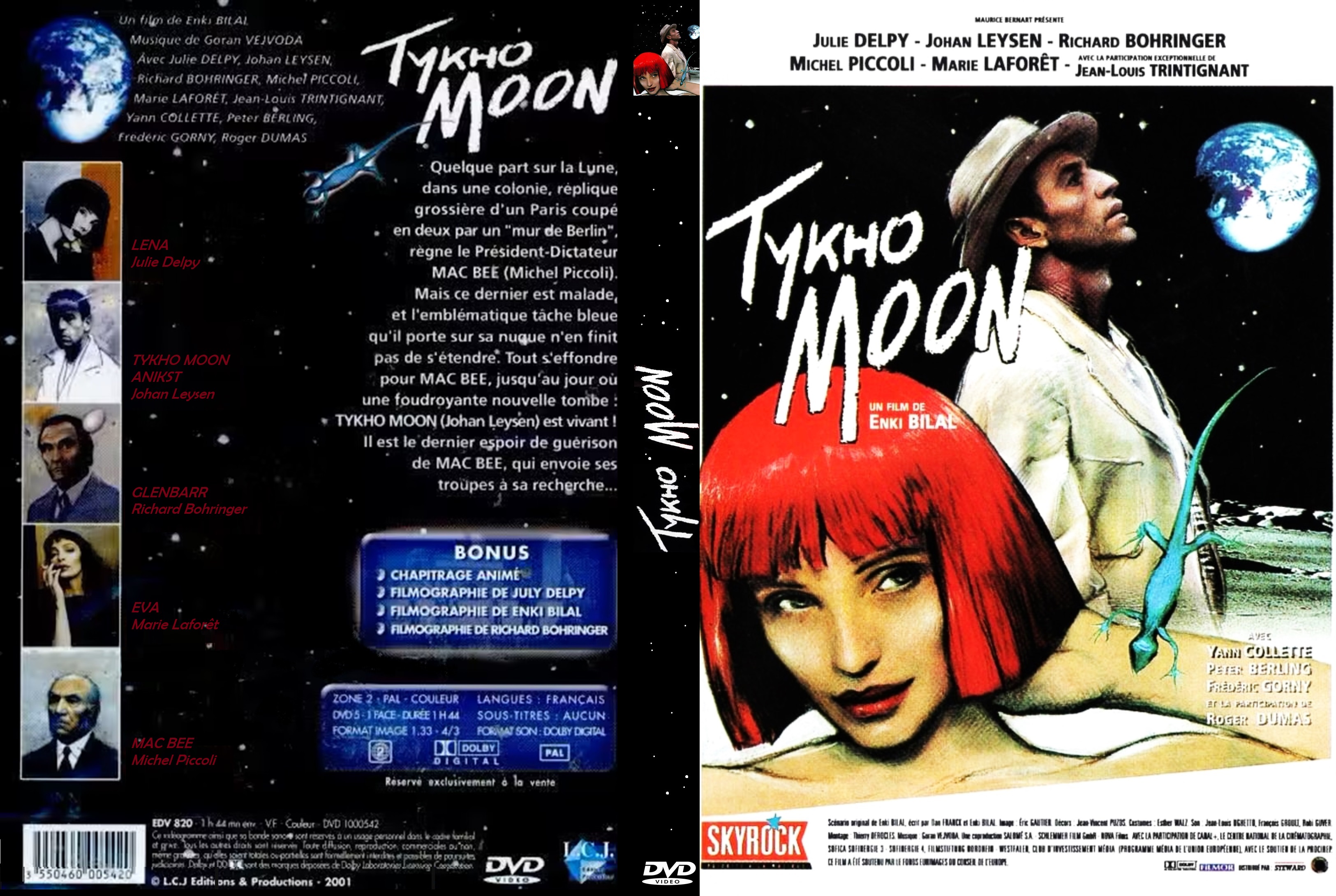 Jaquette DVD Tykho Moon custom