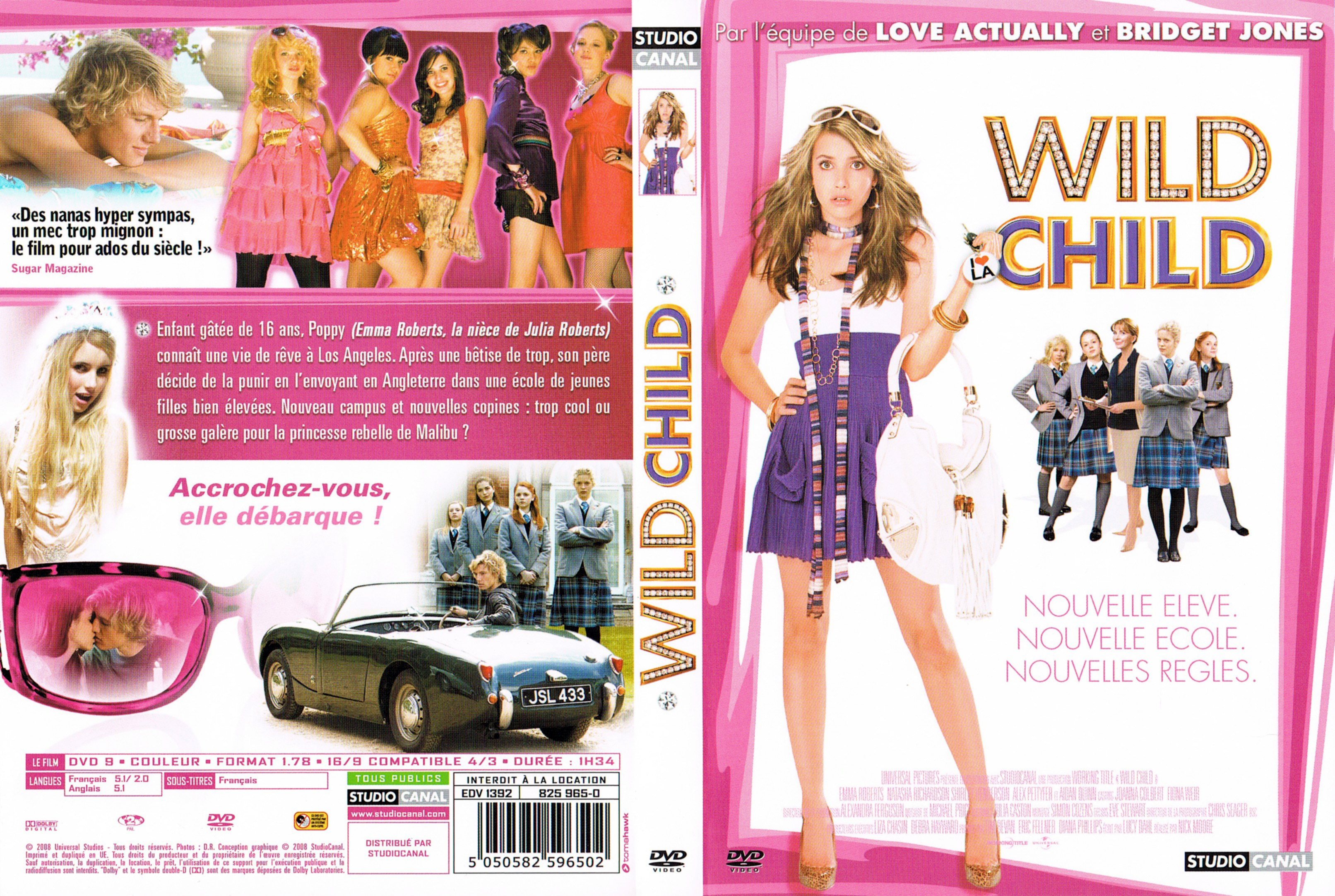 Jaquette DVD Wild Child