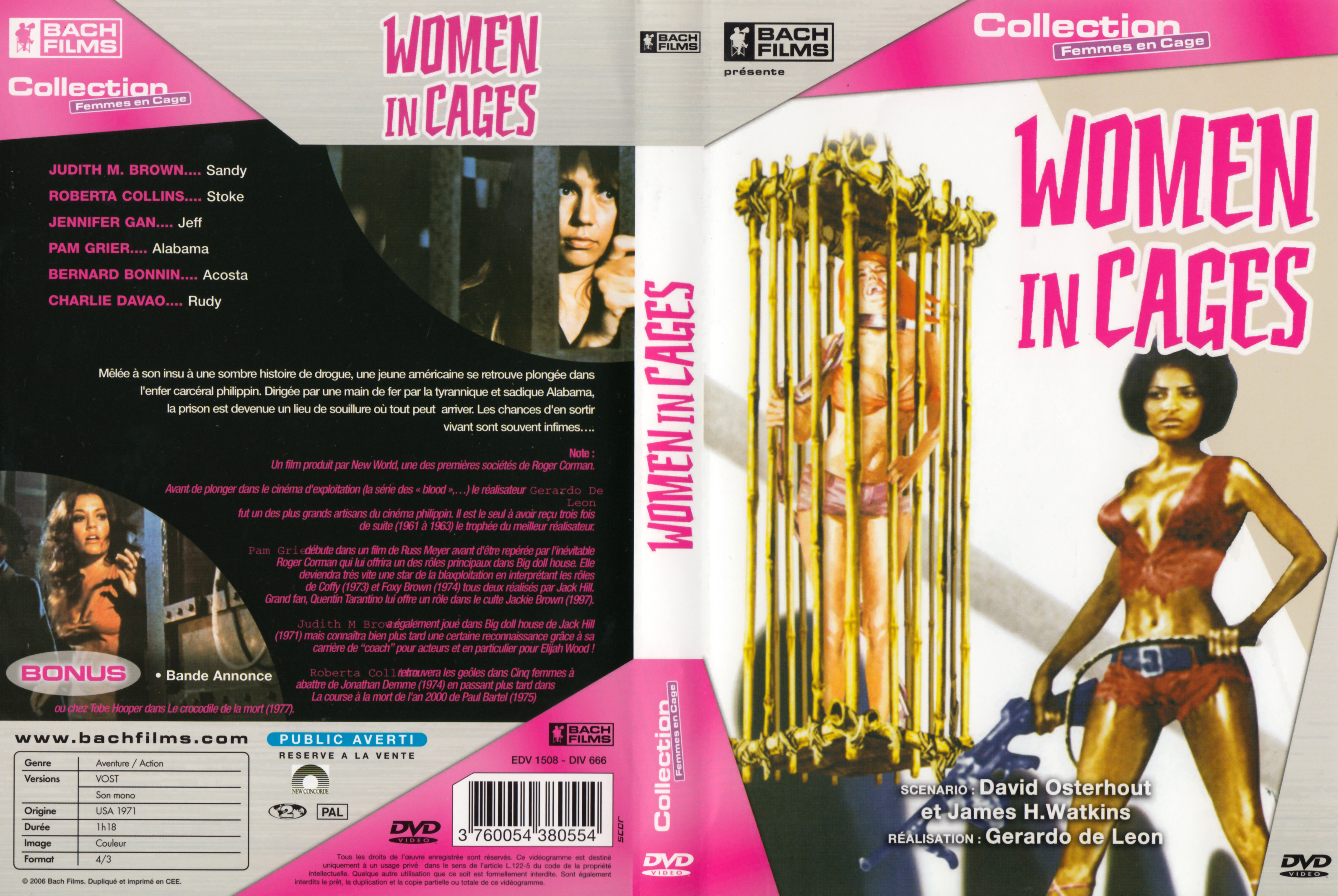Jaquette DVD Women in cages