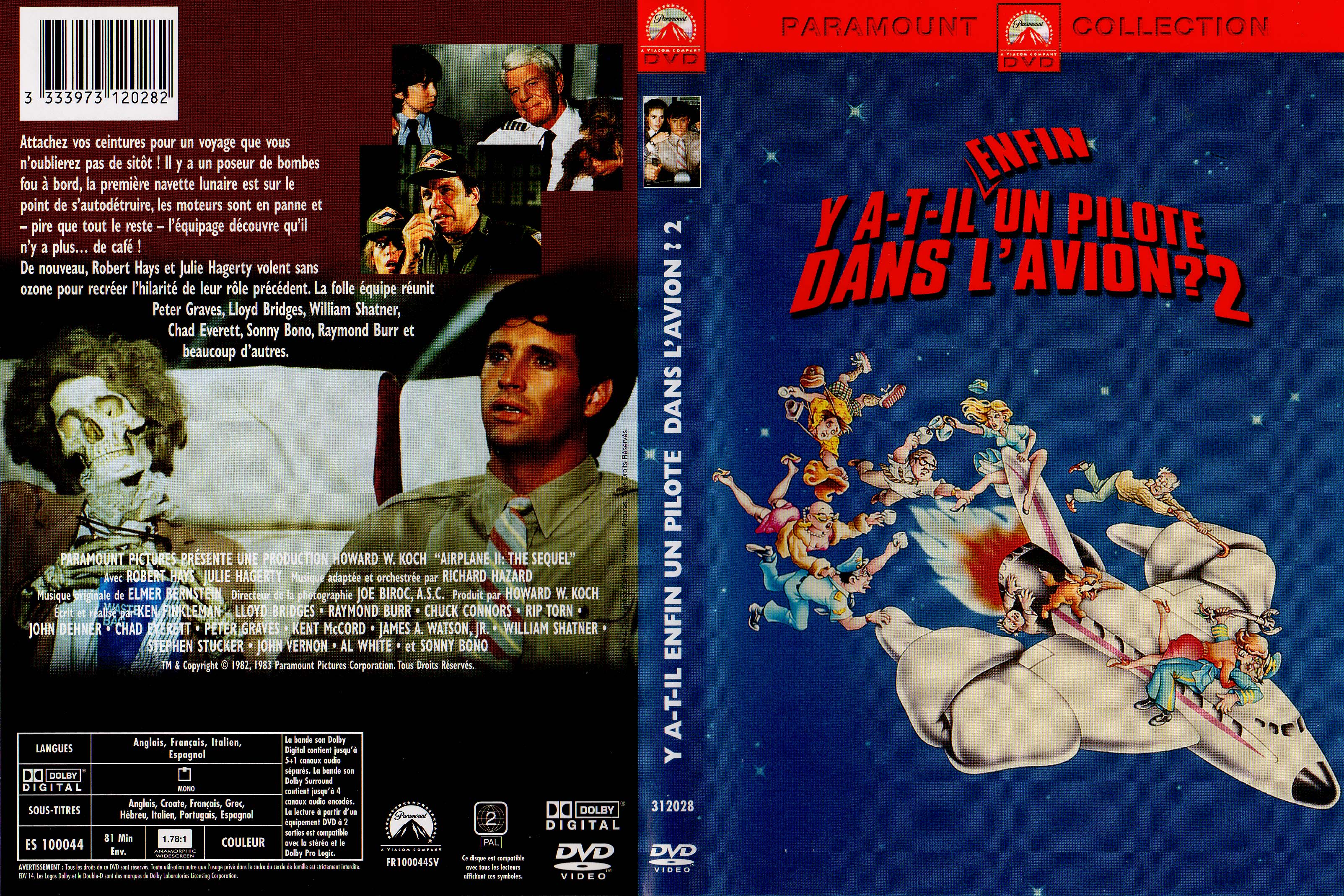 Jaquette DVD Y a-t-il enfin un pilote dans l