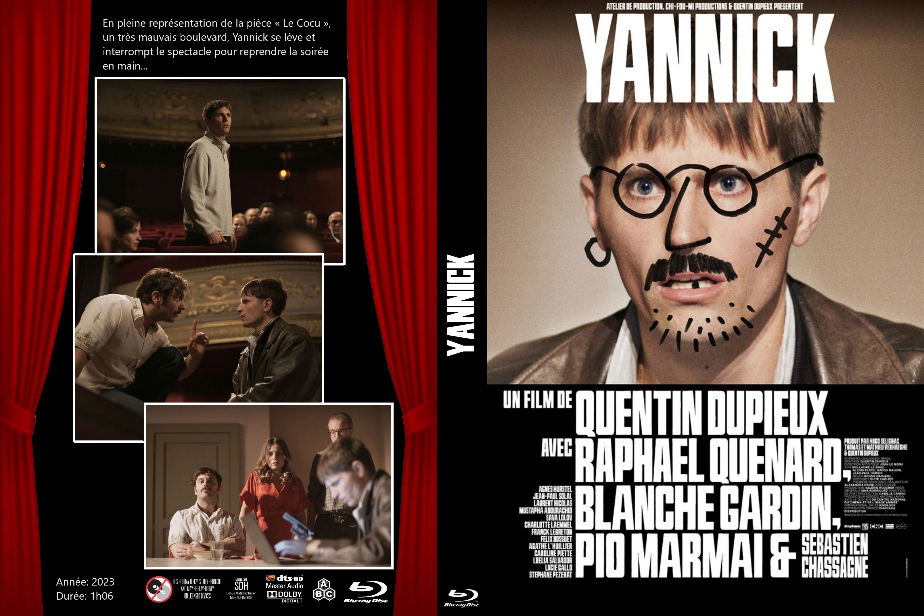 Jaquette DVD Yannick custom