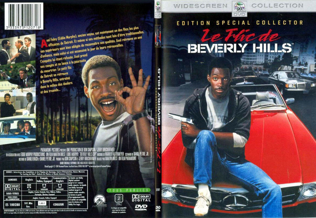 Jaquette DVD Le flic de Beverly Hills - SLIM