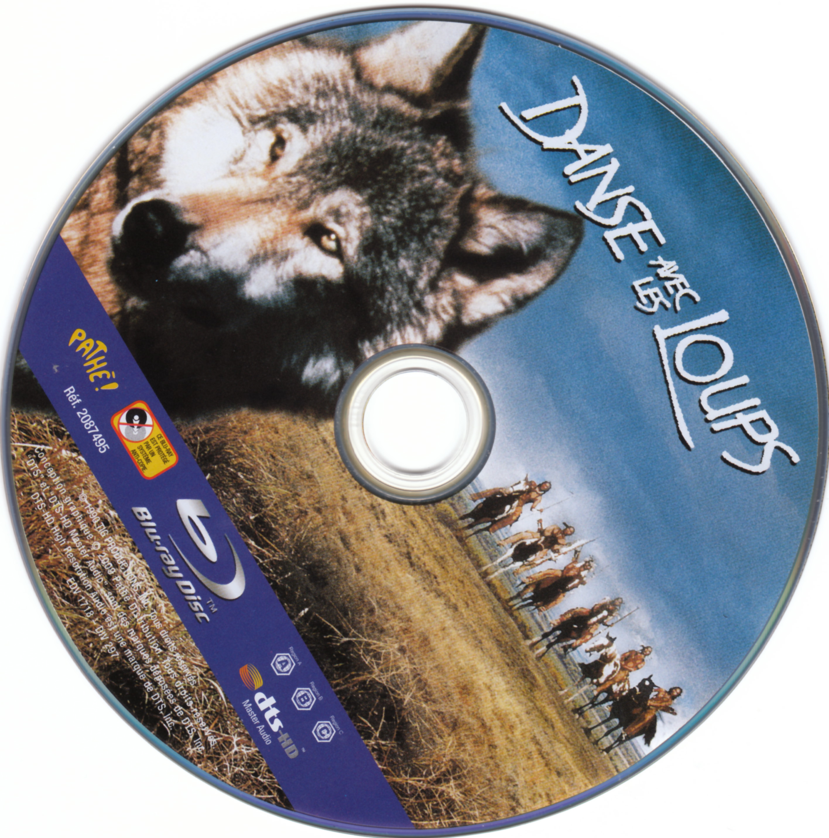 Danse avec les loups à louer en dvd à Marseille : Danse avec les loups :  film en location dvd
