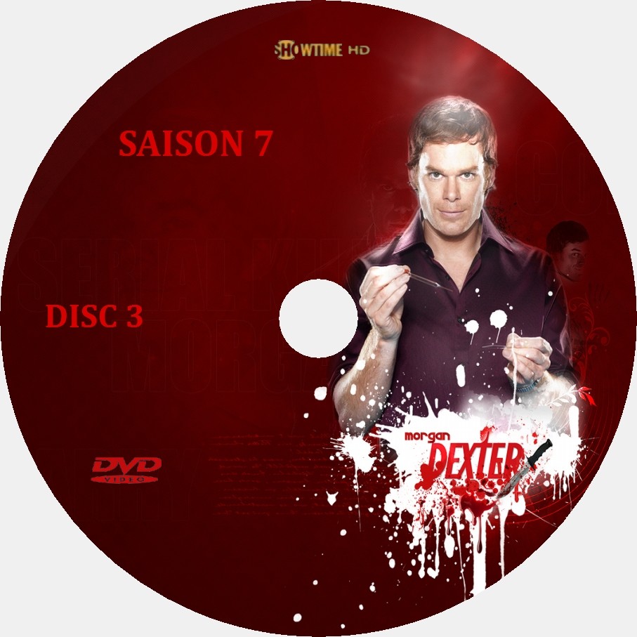 Dexter saison 7 DISC 3 custom