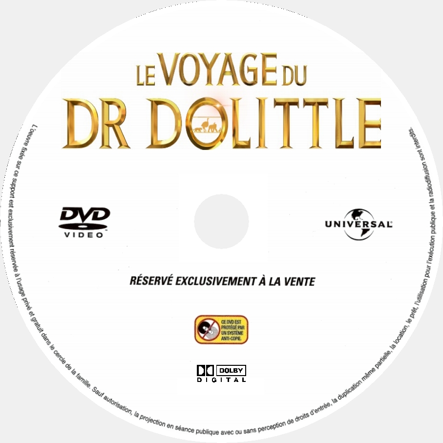 Le voyage du Dr Dolittle custom