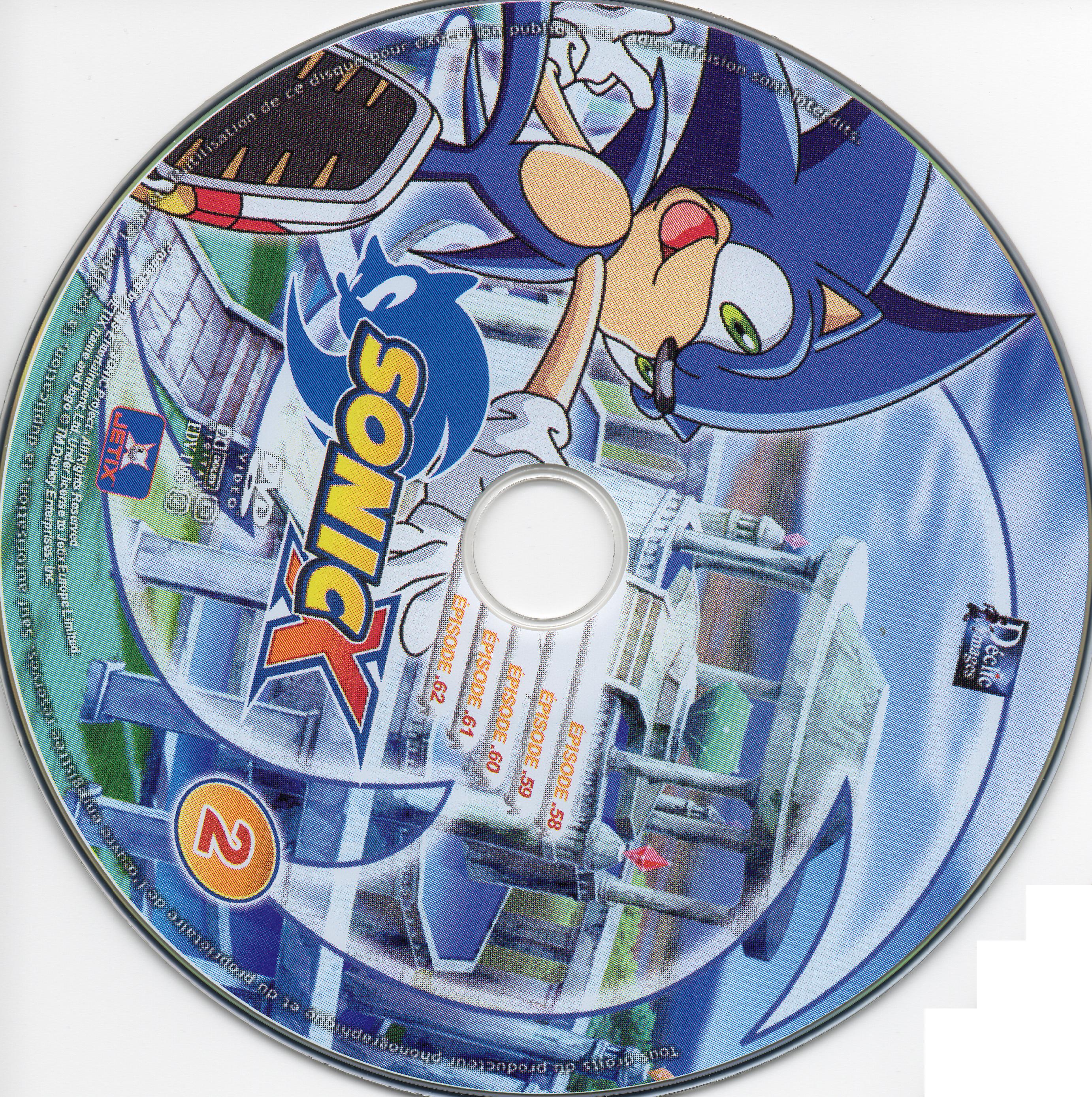 Sonic X Saison 2 DVD 2