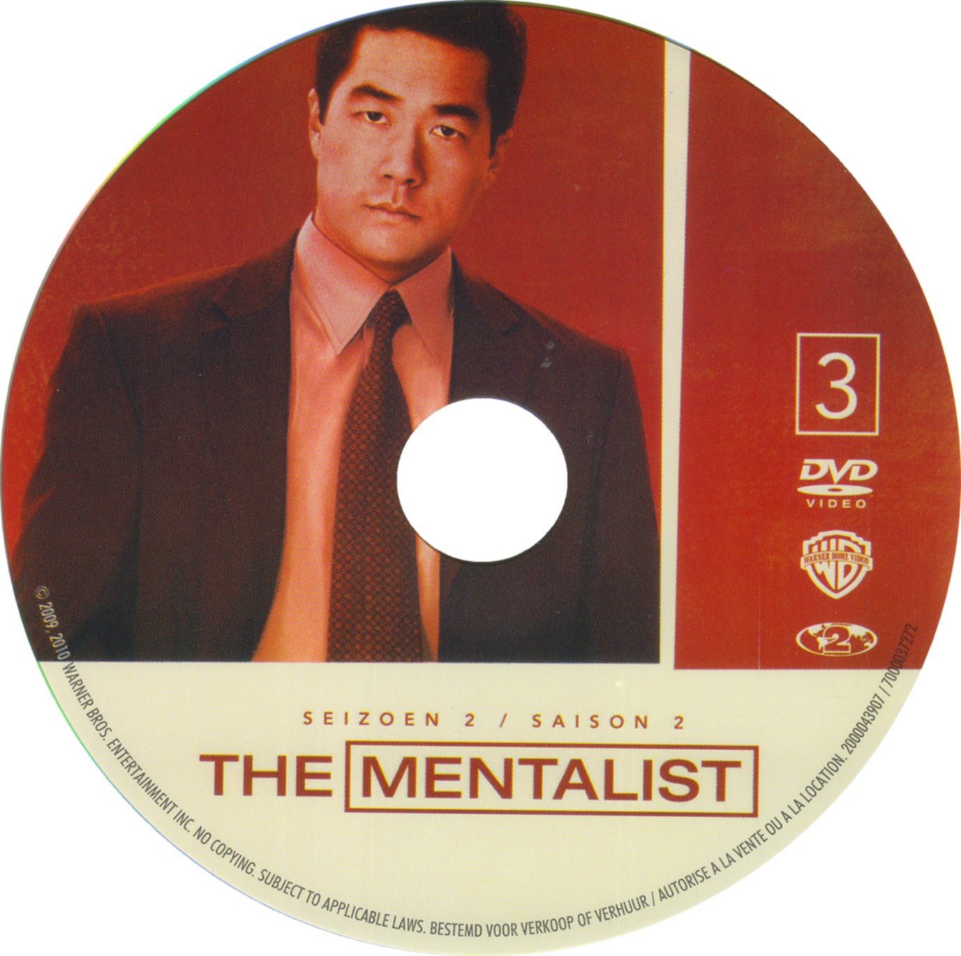 The mentalist Saison 2 DISC 3