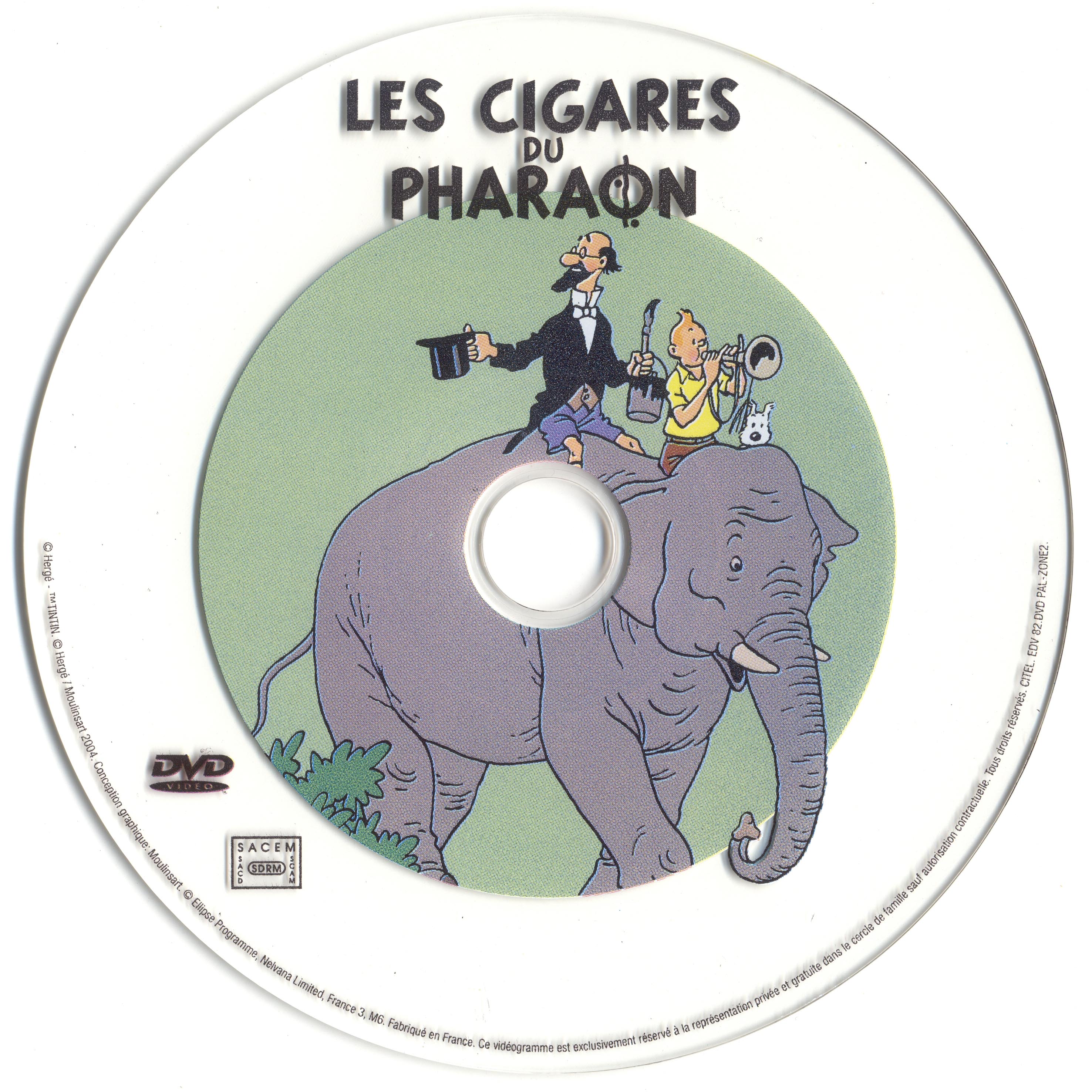 Tintin - Les cigares du pharaon